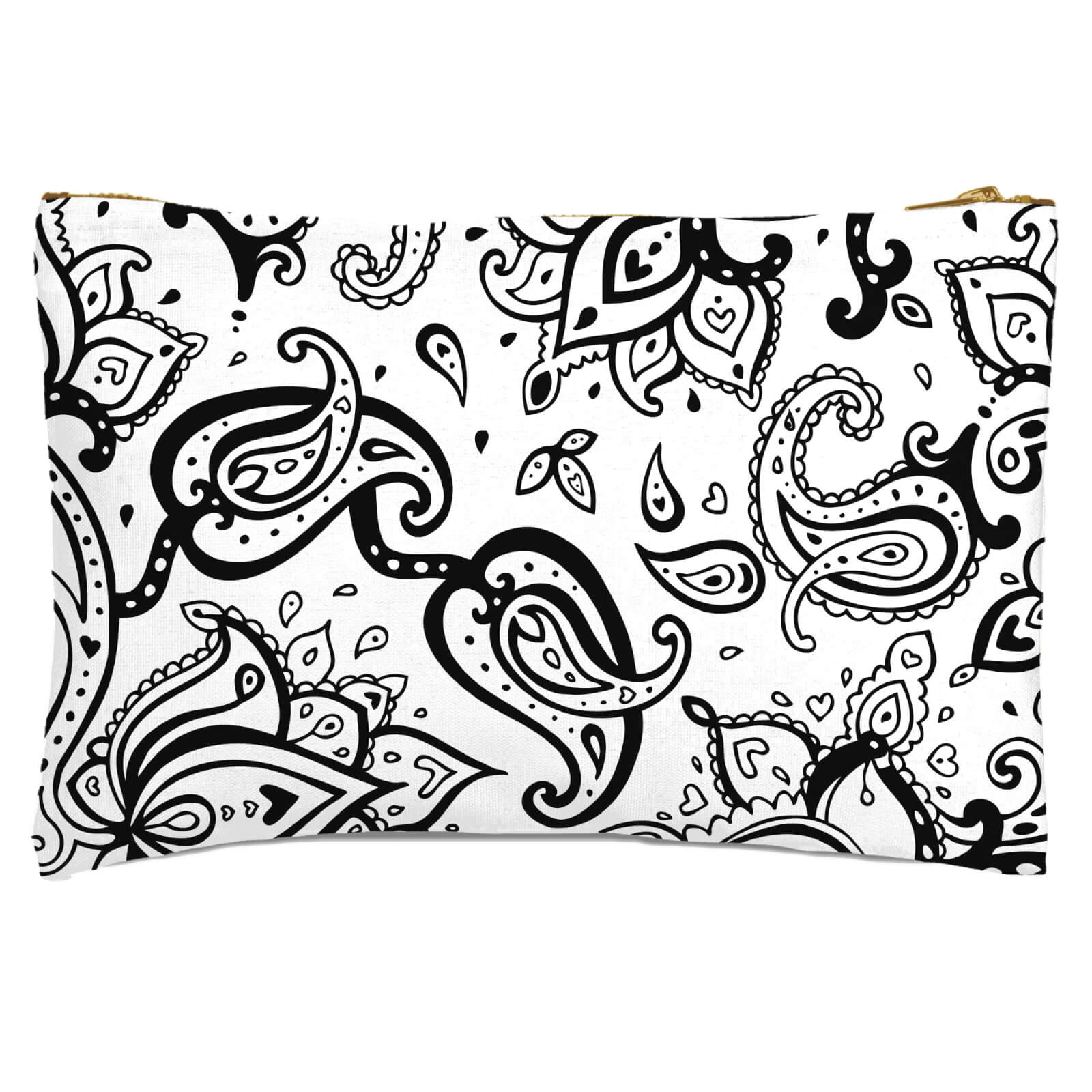 Floral Paisley Zipped Pouch