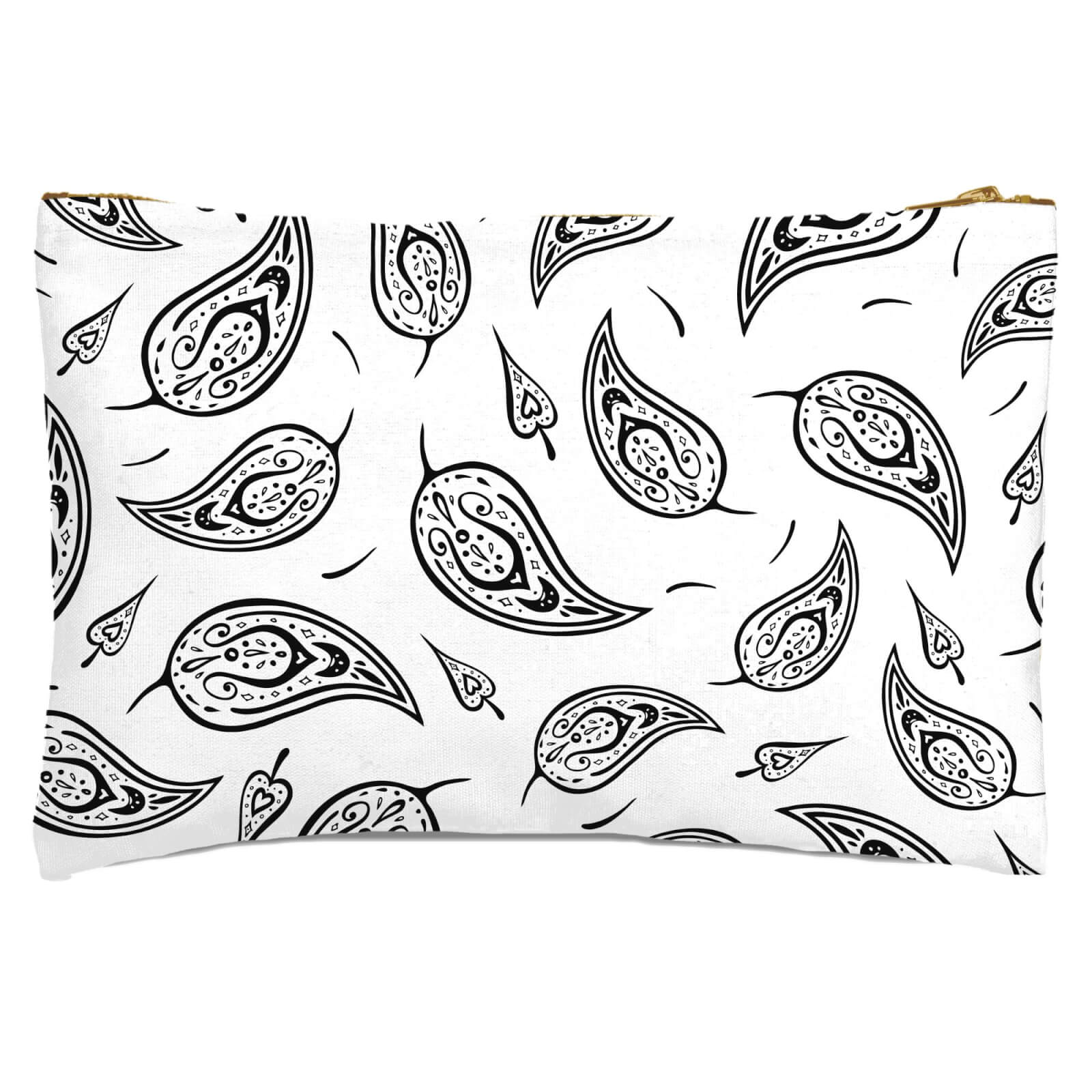 Leaves Paisley Zipped Pouch