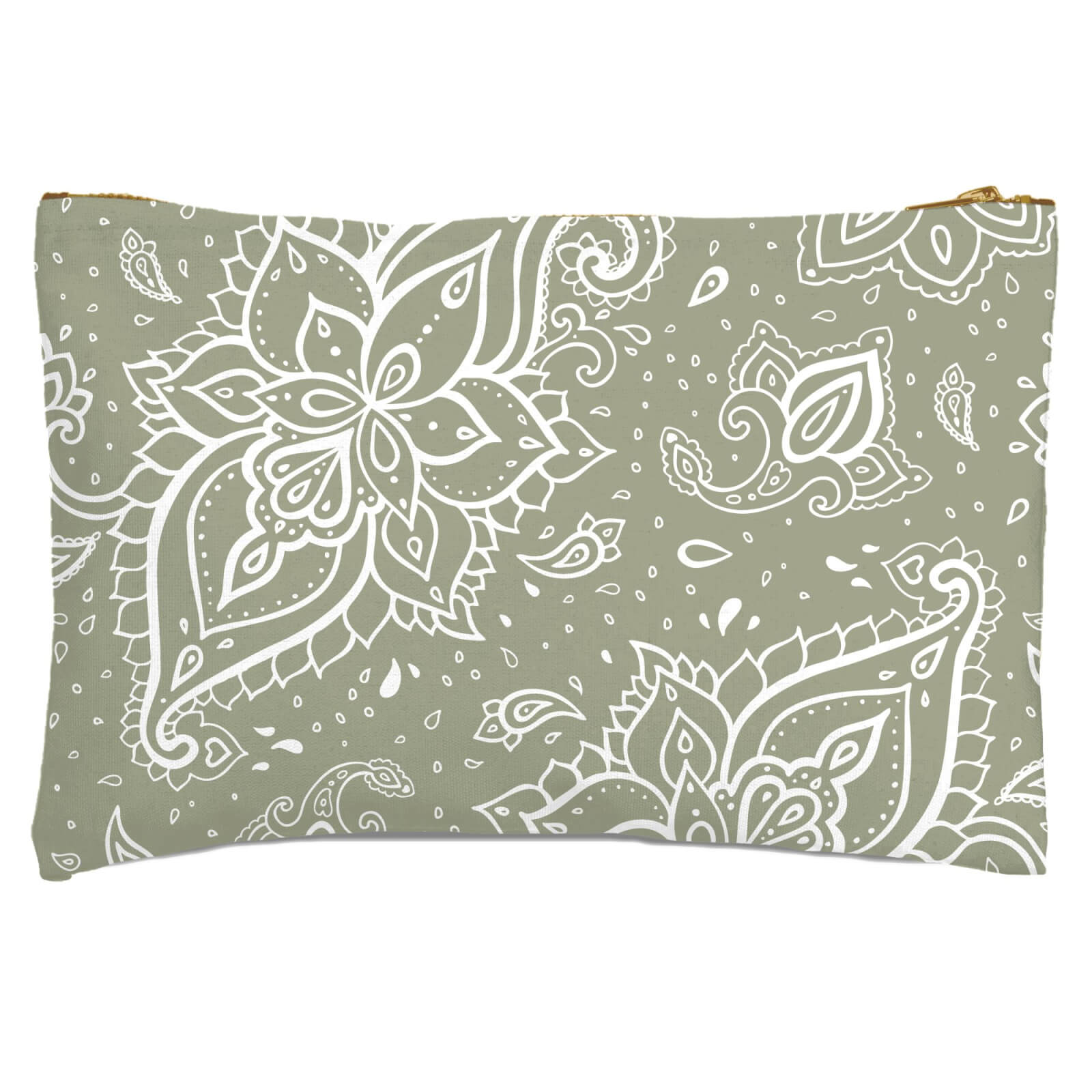 Siege Paisley Zipped Pouch