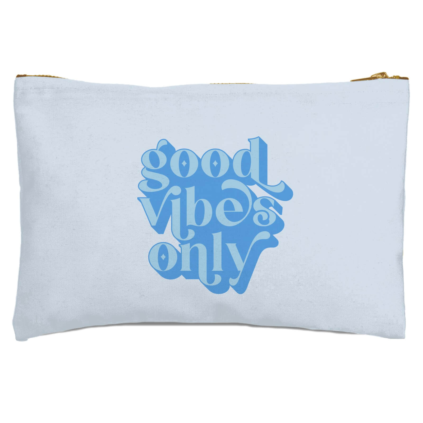 Good Vibes Only Zipped Pouch