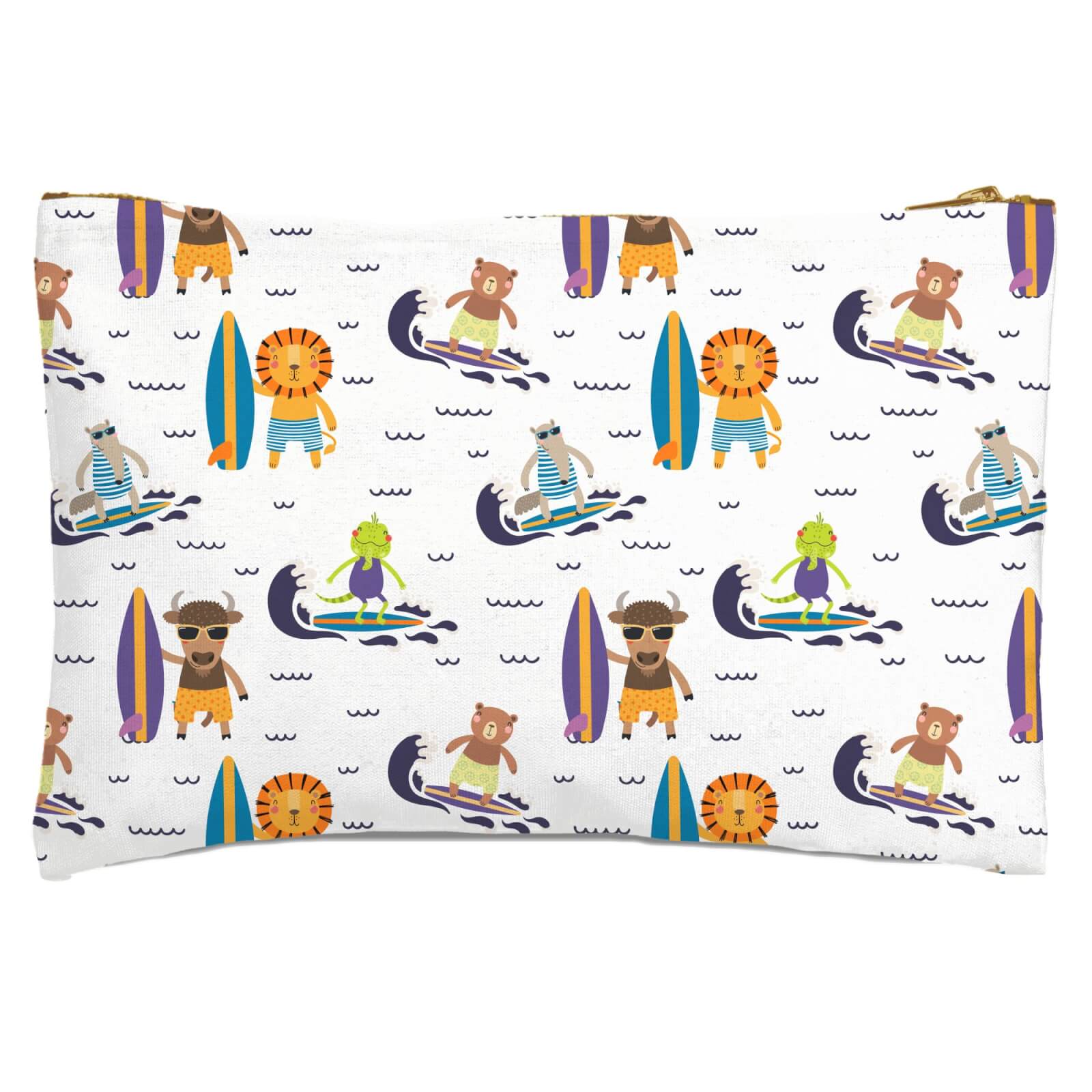 Surfing Crew Zipped Pouch