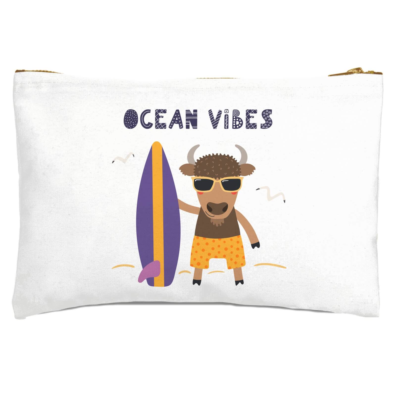 Ocean Vibes Zipped Pouch