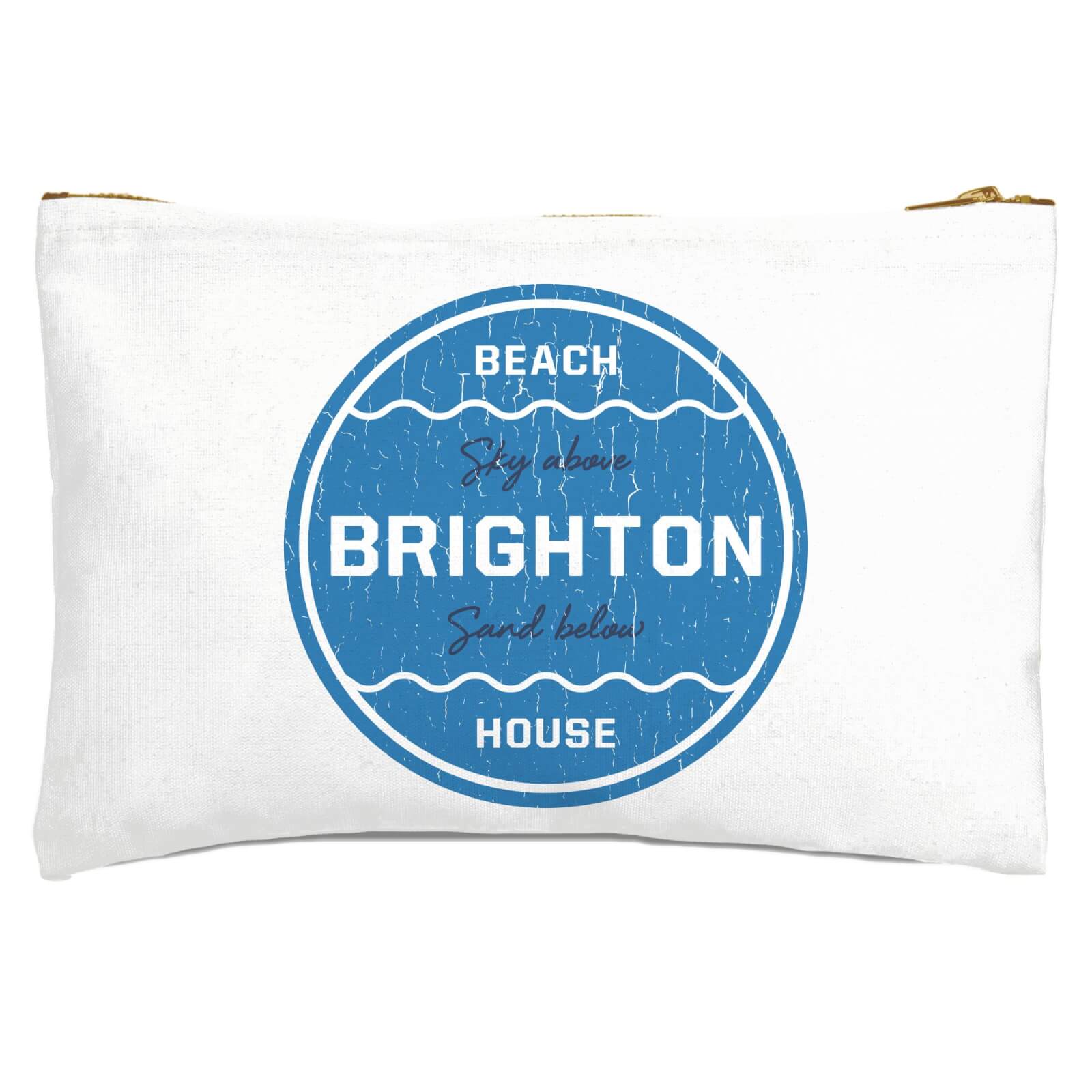 Brighton Beach Badge Zipped Pouch