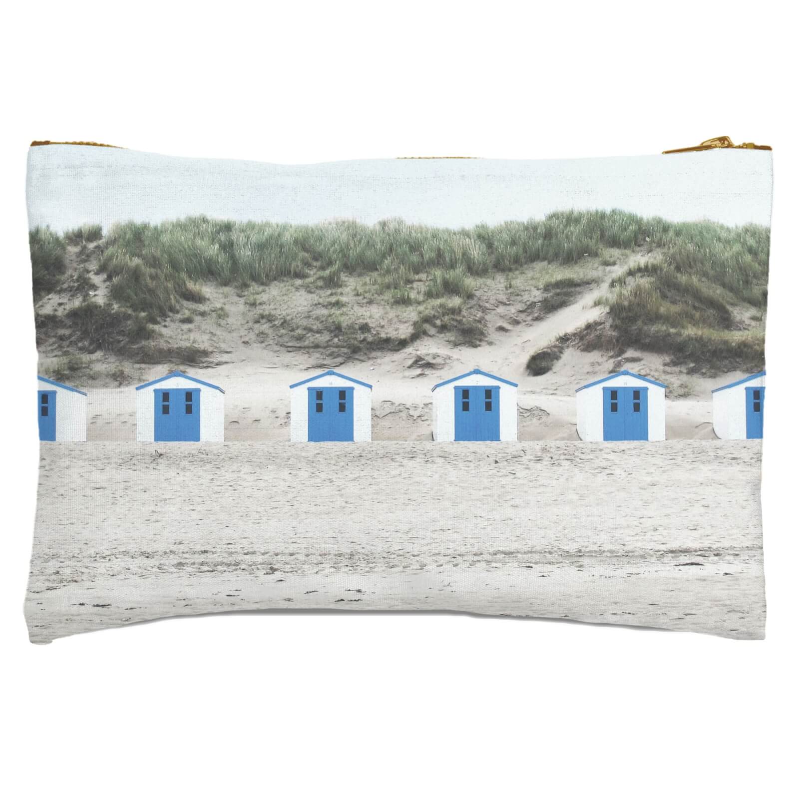 Beach Huts Zipped Pouch