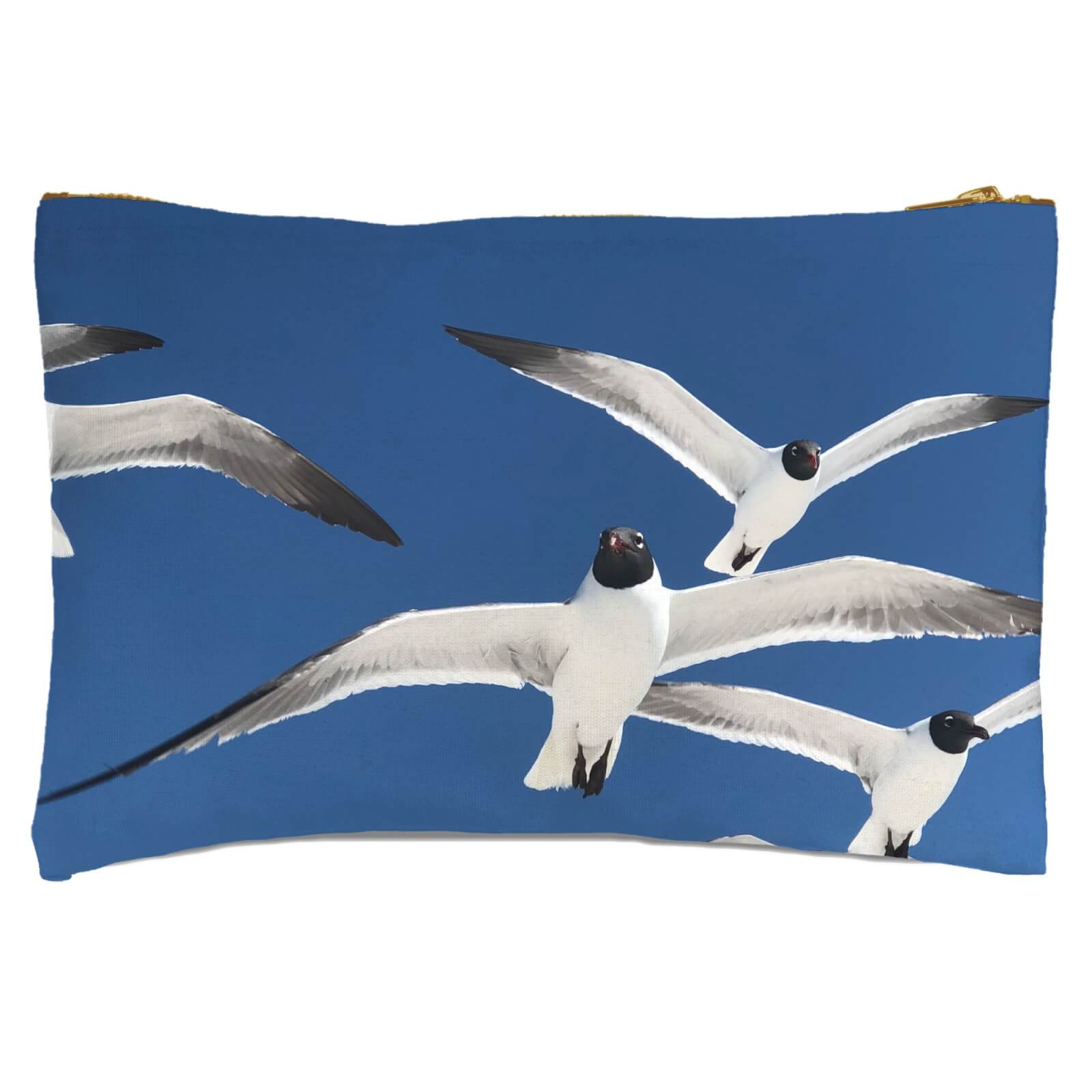 Seagulls Zipped Pouch