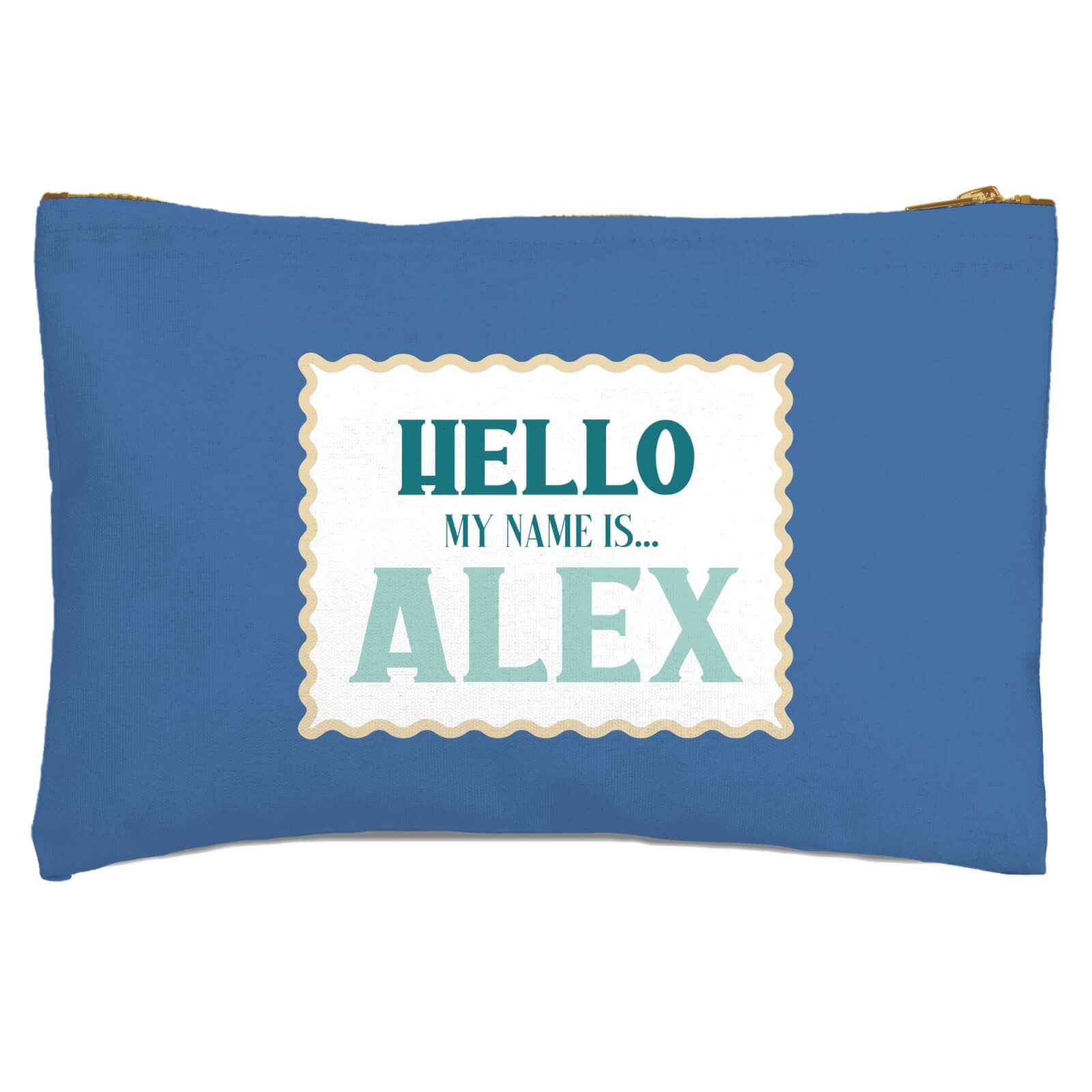 Hello, My Name Is Alex Zipped Pouch