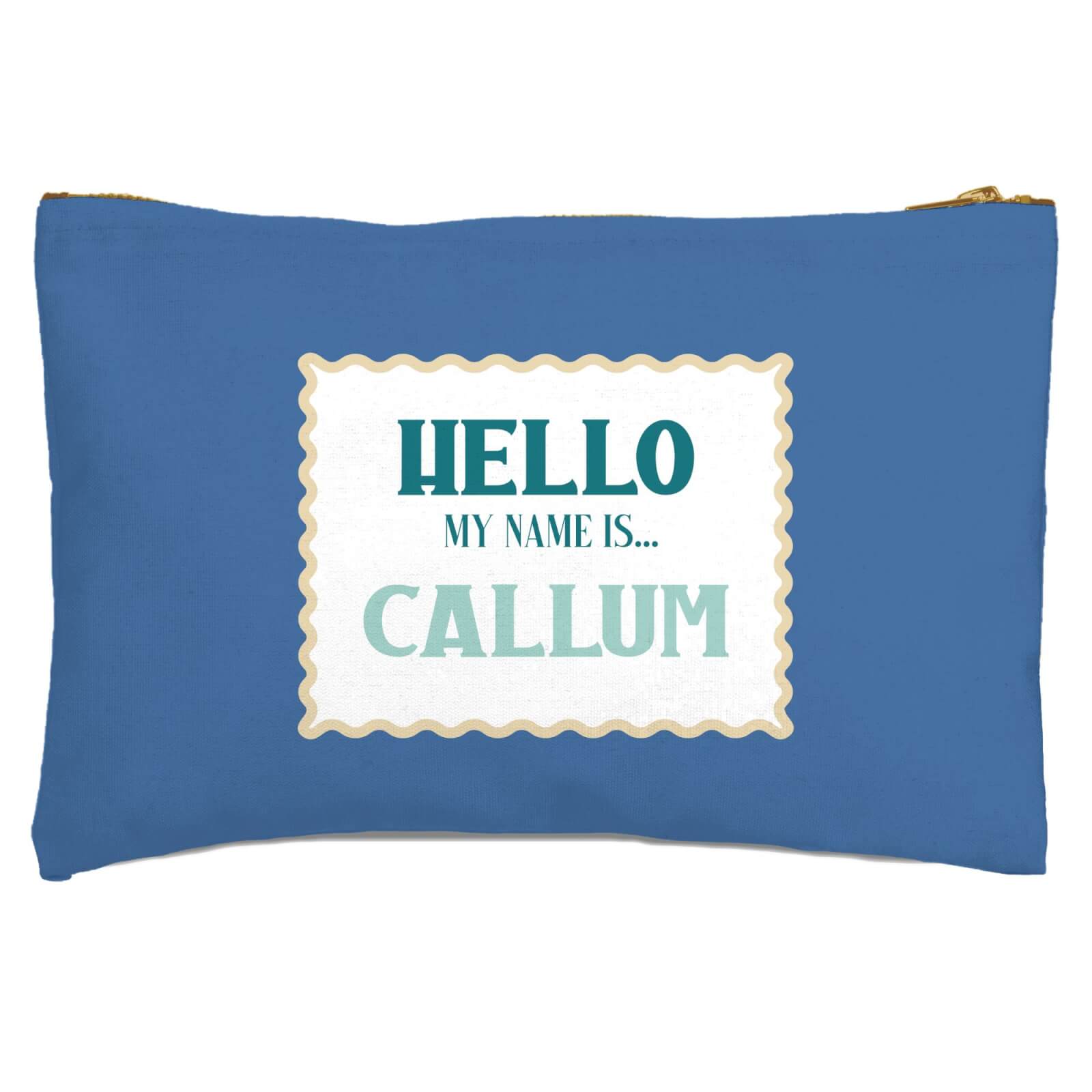 Hello, My Name Is Callum Zipped Pouch