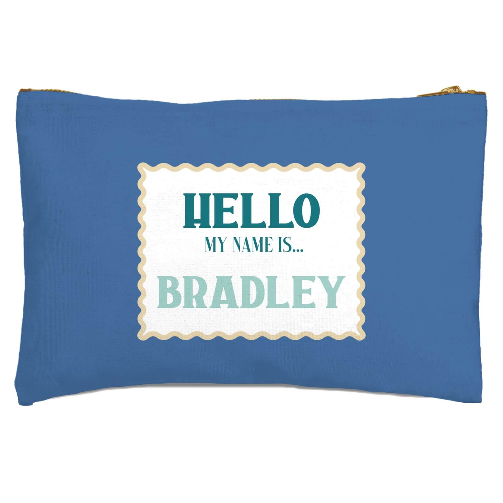 Hello, My Name Is Bradley Zipped Pouch