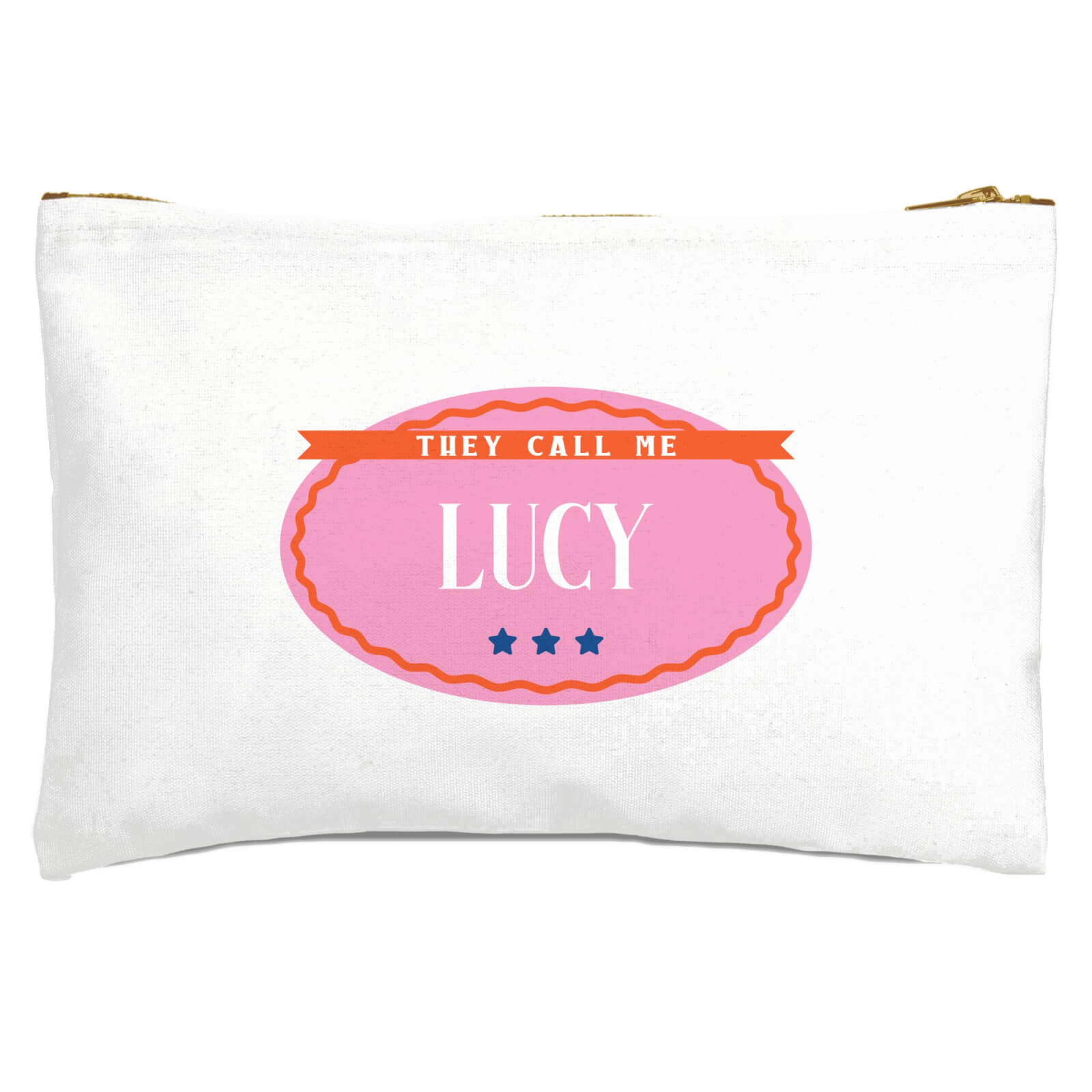 They Call Me Lucy Zipped Pouch