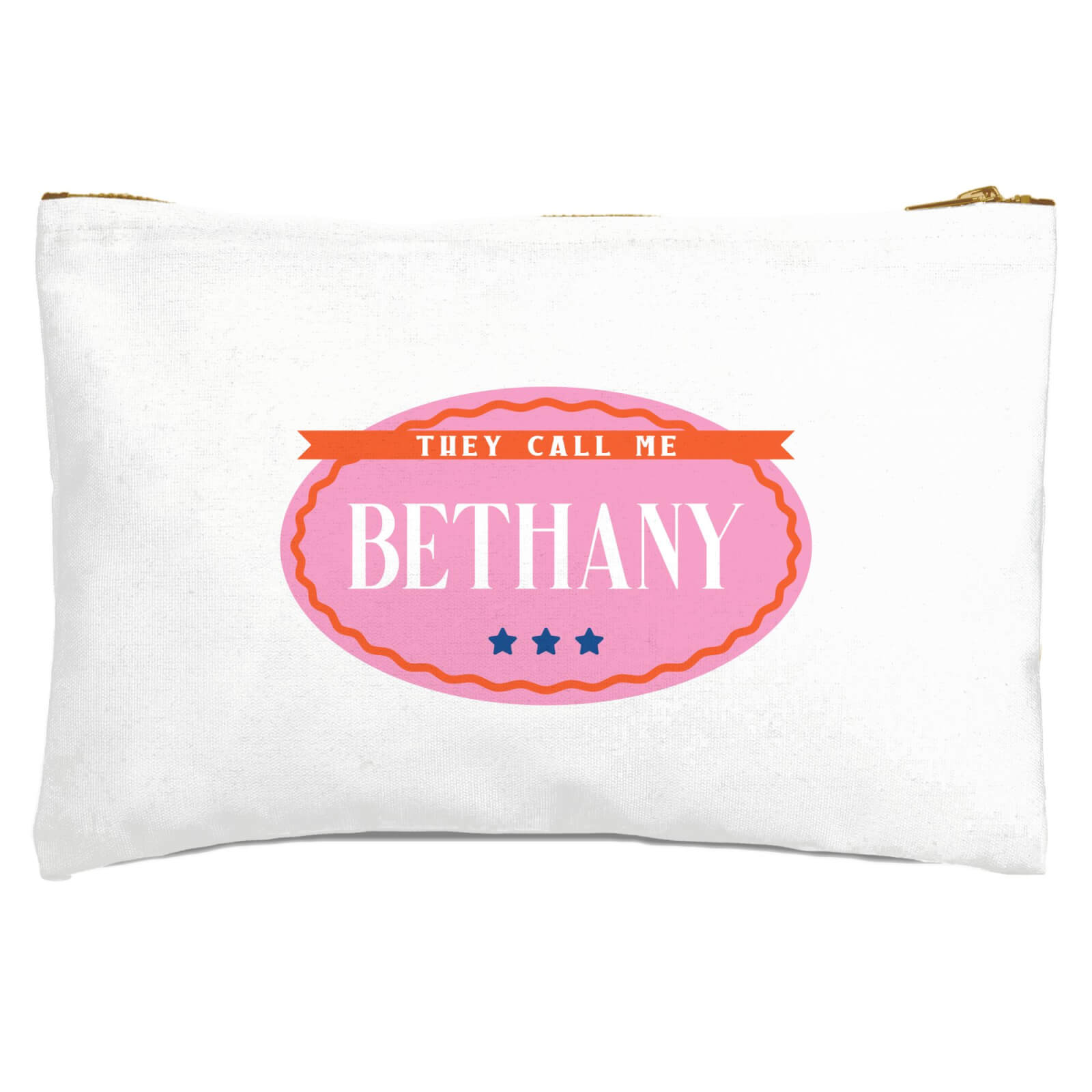 They Call Me Bethany Zipped Pouch