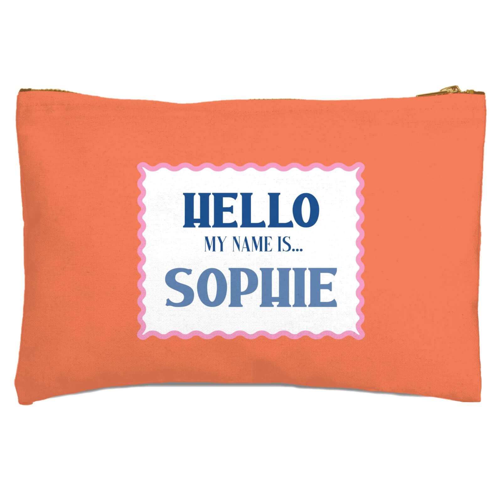 Hello, My Name Is Sophie Zipped Pouch