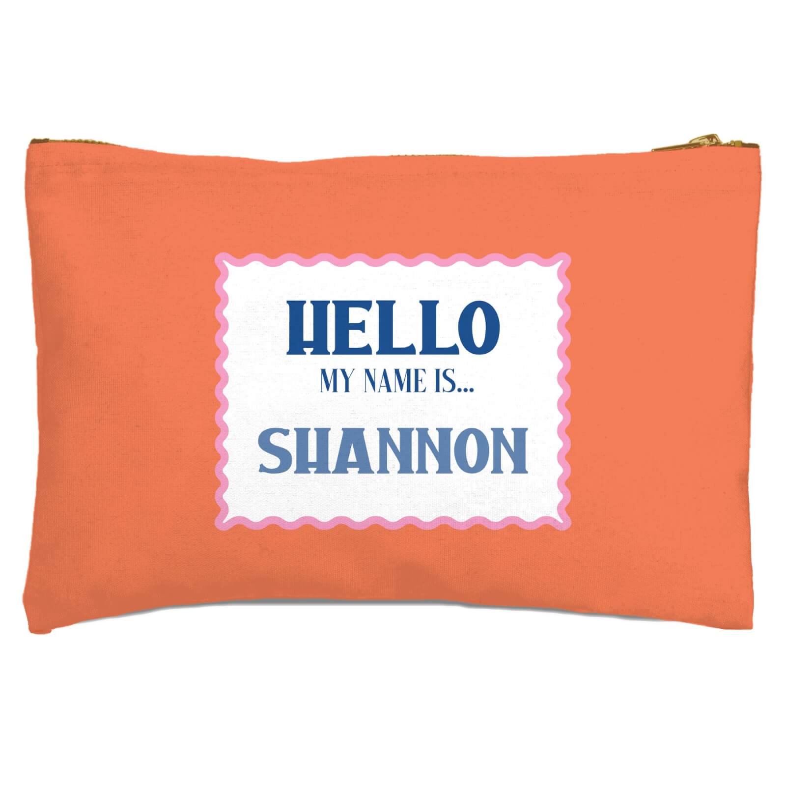 Hello, My Name Is Siannon Zipped Pouch