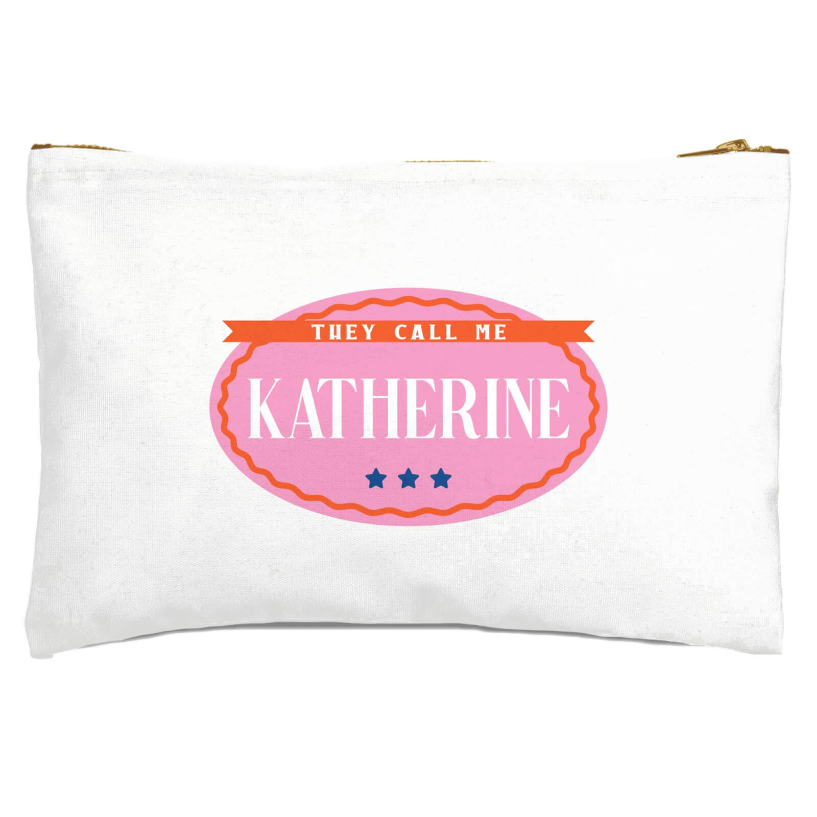 They Call Me Katherine Zipped Pouch