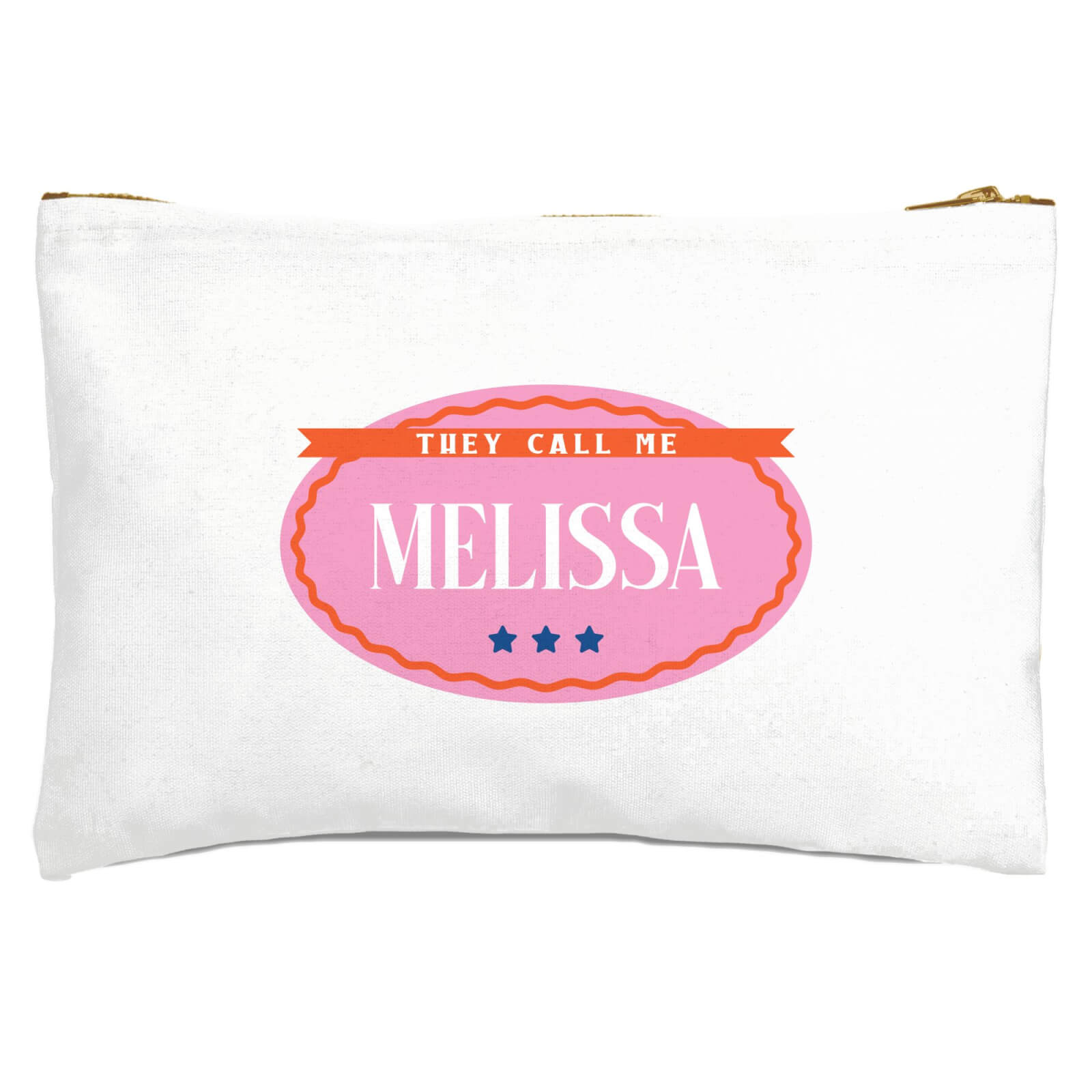 They Call Me Melissa Zipped Pouch