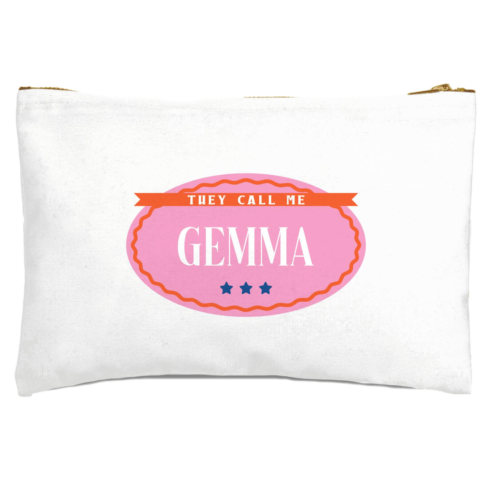 They Call Me Gemma Zipped Pouch