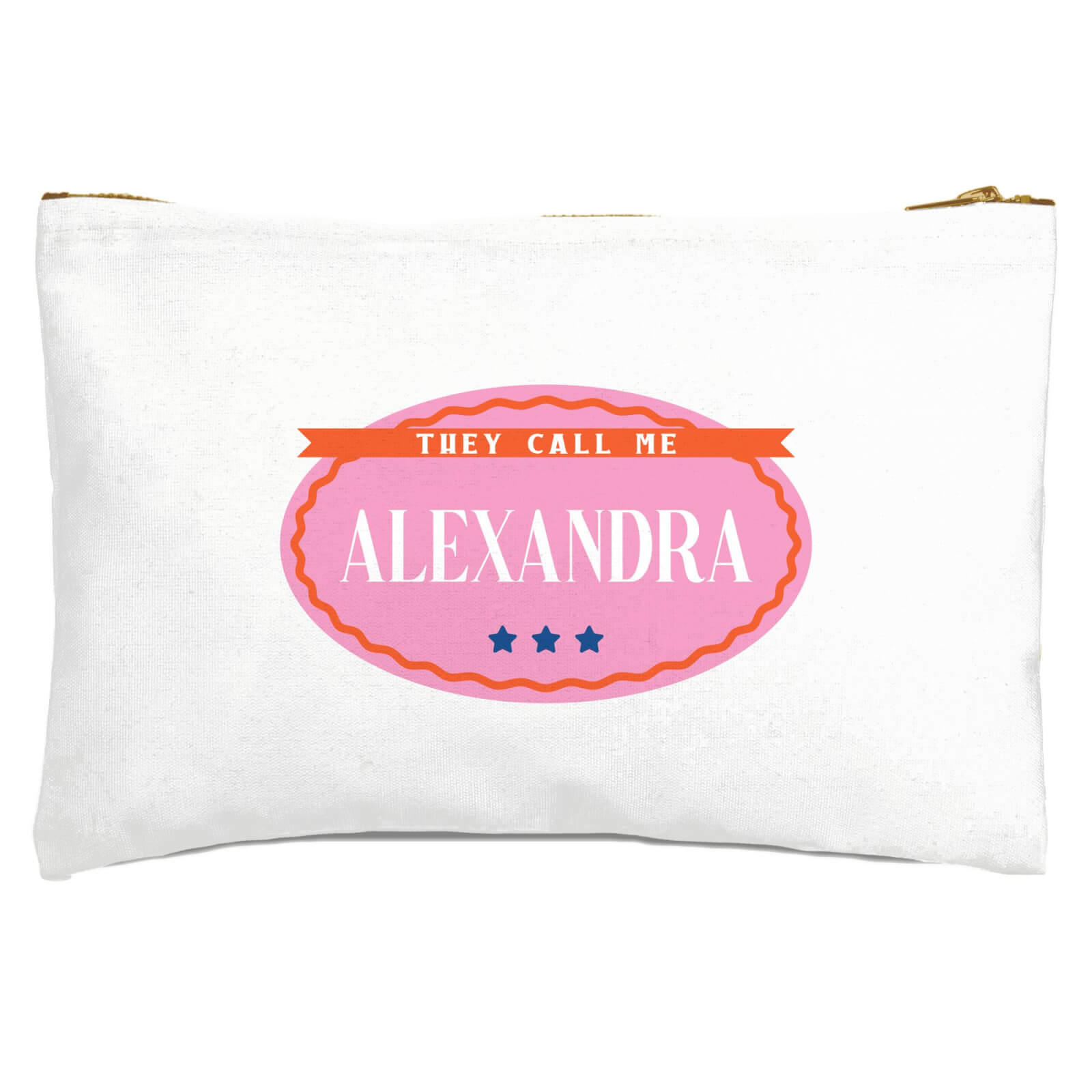 They Call Me Alexandra Zipped Pouch
