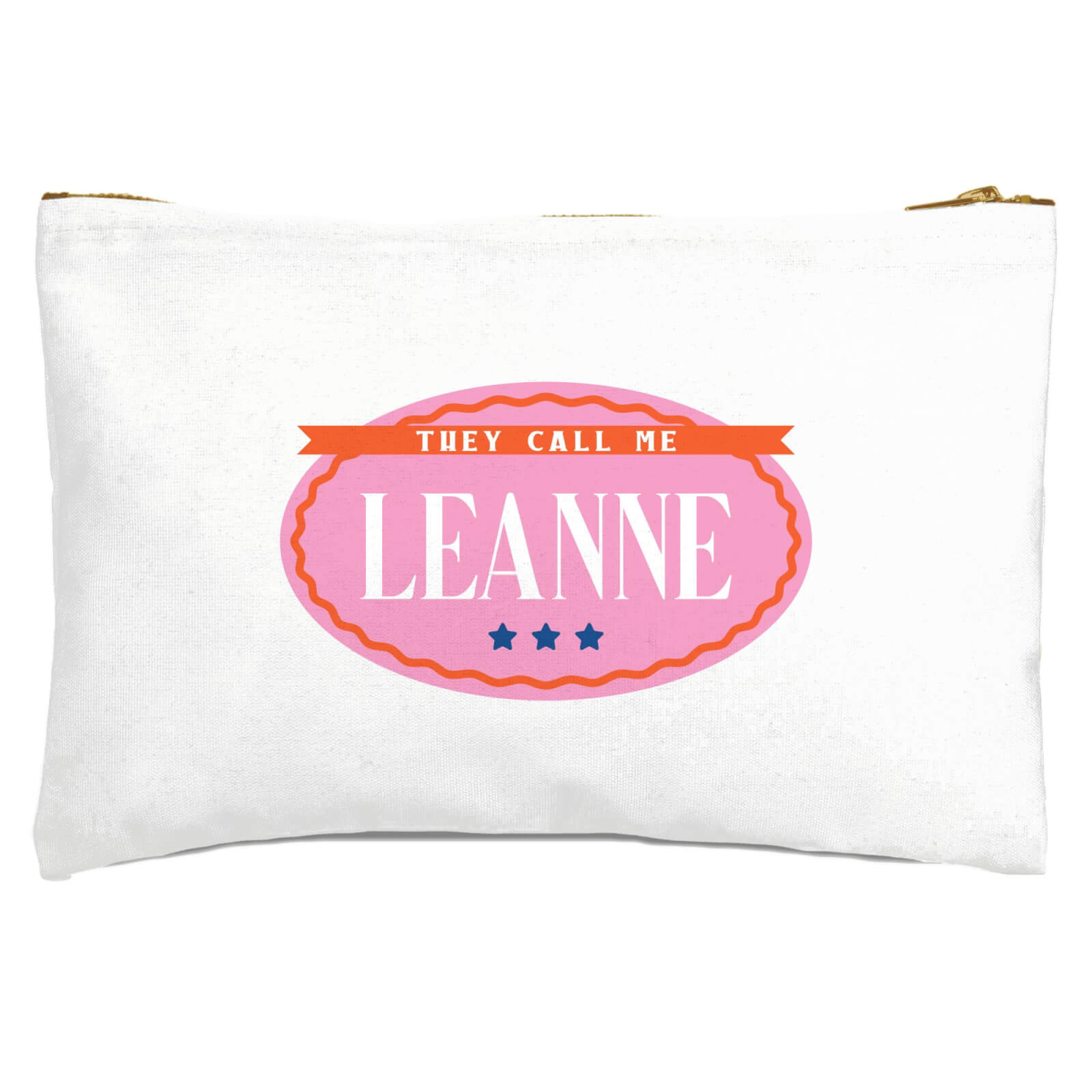 They Call Me Leanne Zipped Pouch