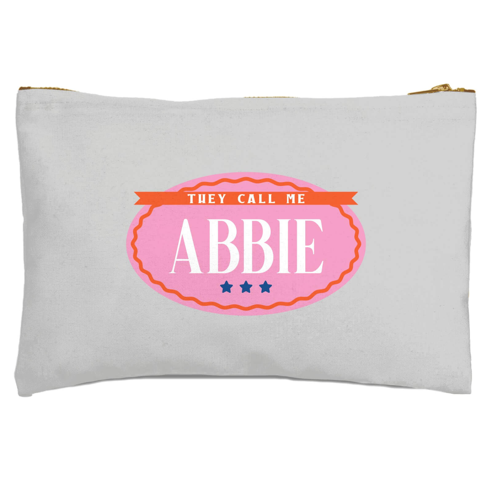 They Call Me Abbie Zipped Pouch