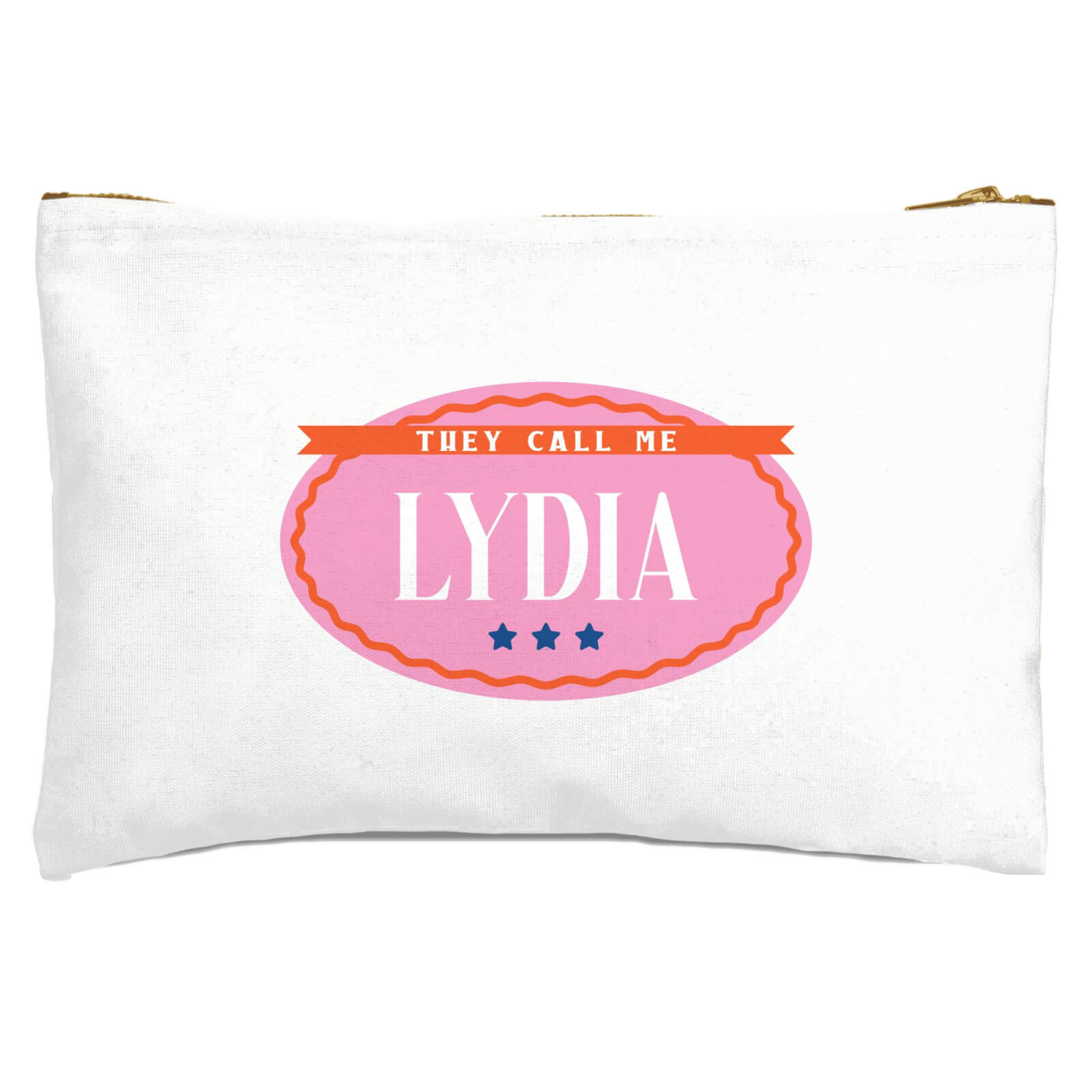They Call Me Lydia Zipped Pouch