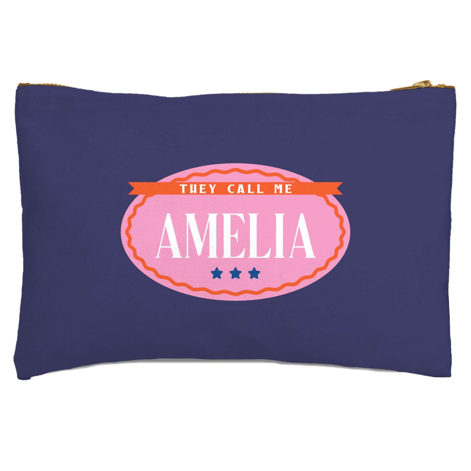 They Call Me Amelia Zipped Pouch