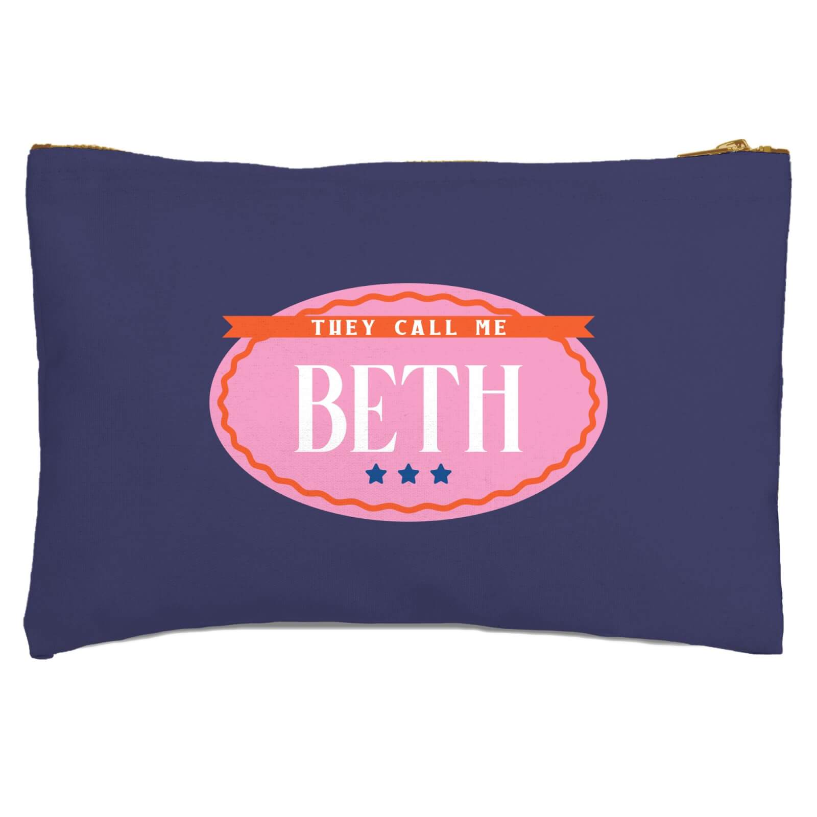 They Call Me Beth Zipped Pouch