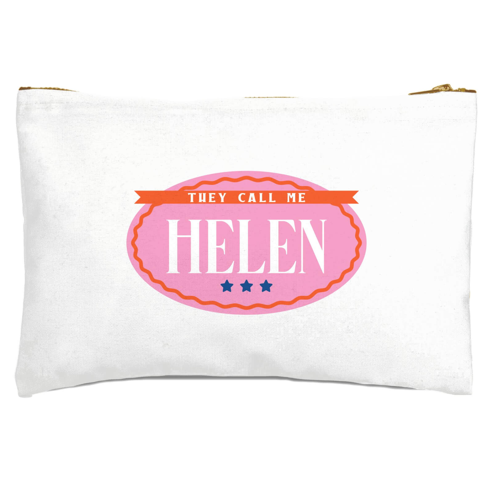 They Call Me Helen Zipped Pouch