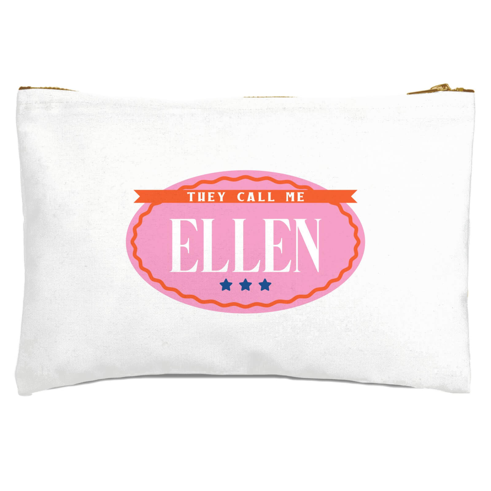 They Call Me Ellen Zipped Pouch
