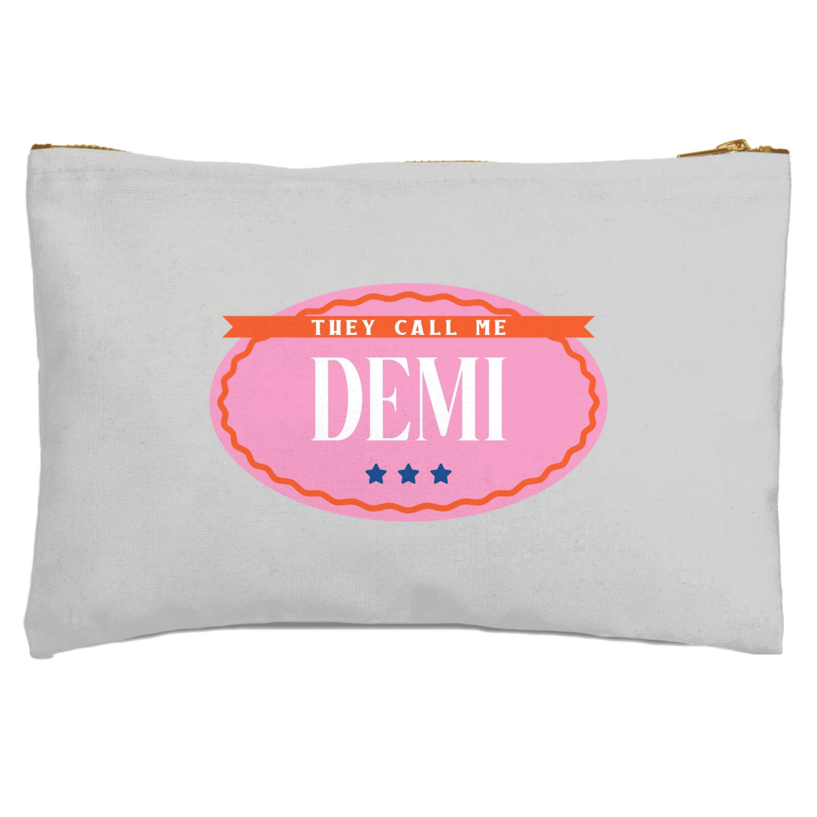 They Call Me Demi Zipped Pouch