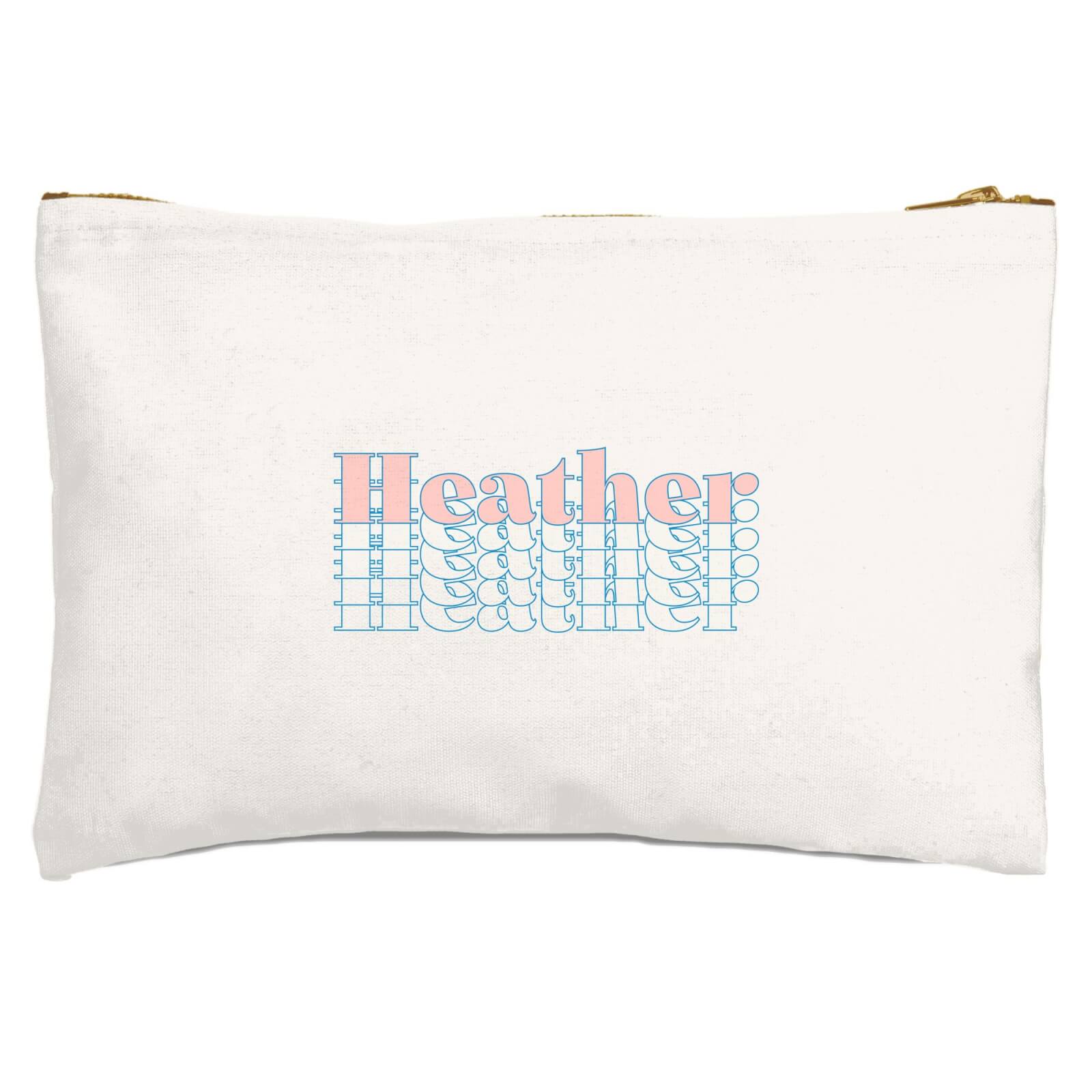 Heather Zipped Pouch