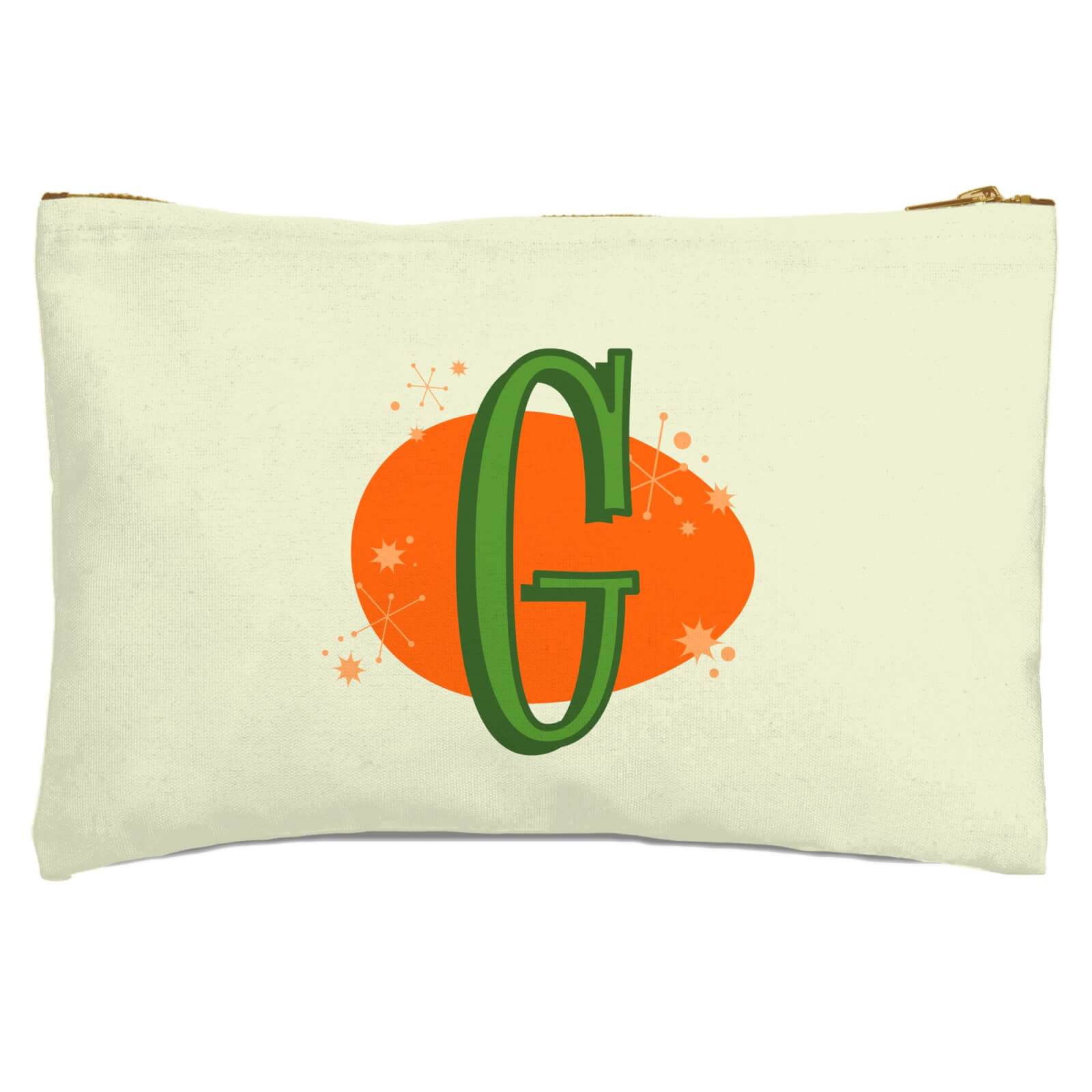 Winter G Zipped Pouch