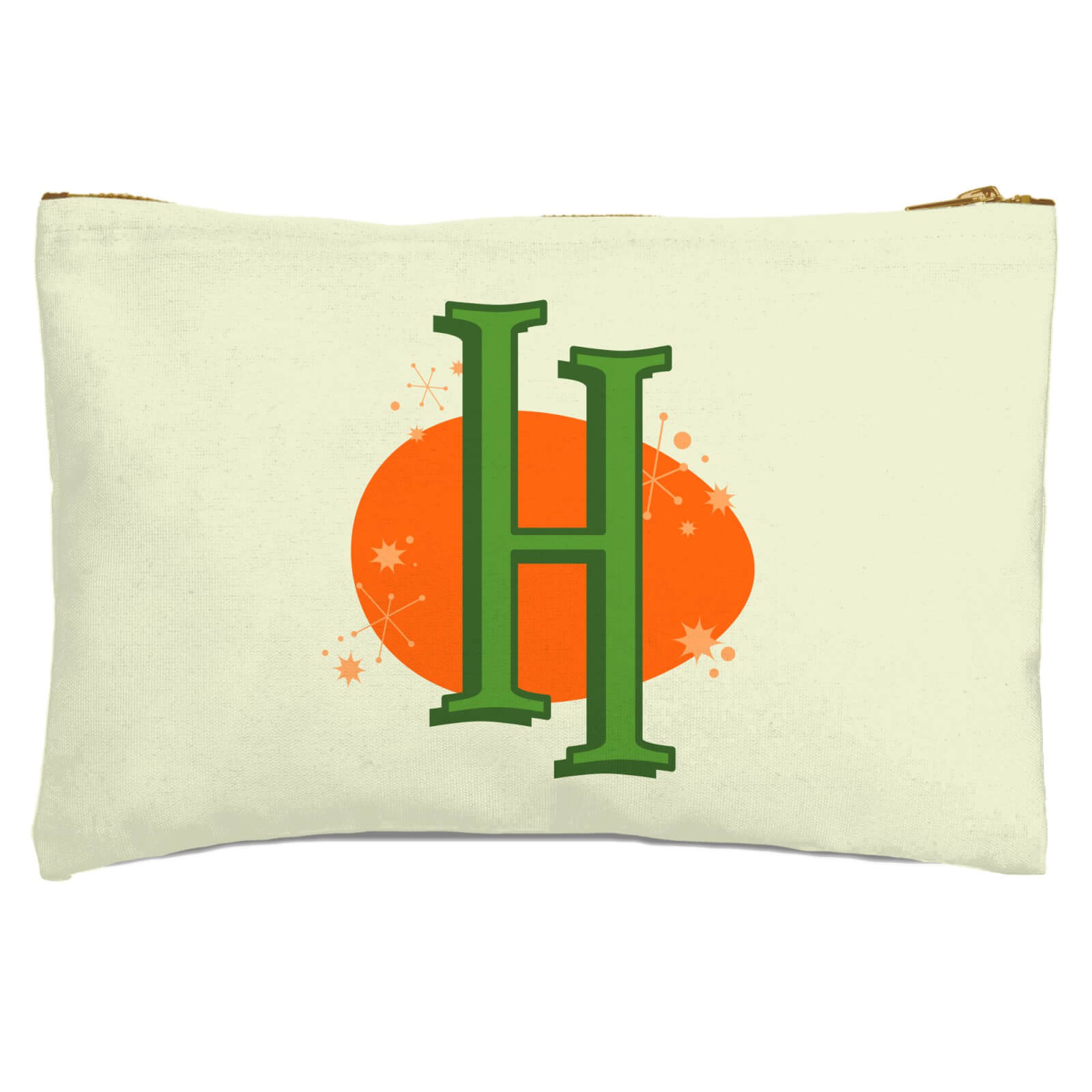 Winter H Zipped Pouch