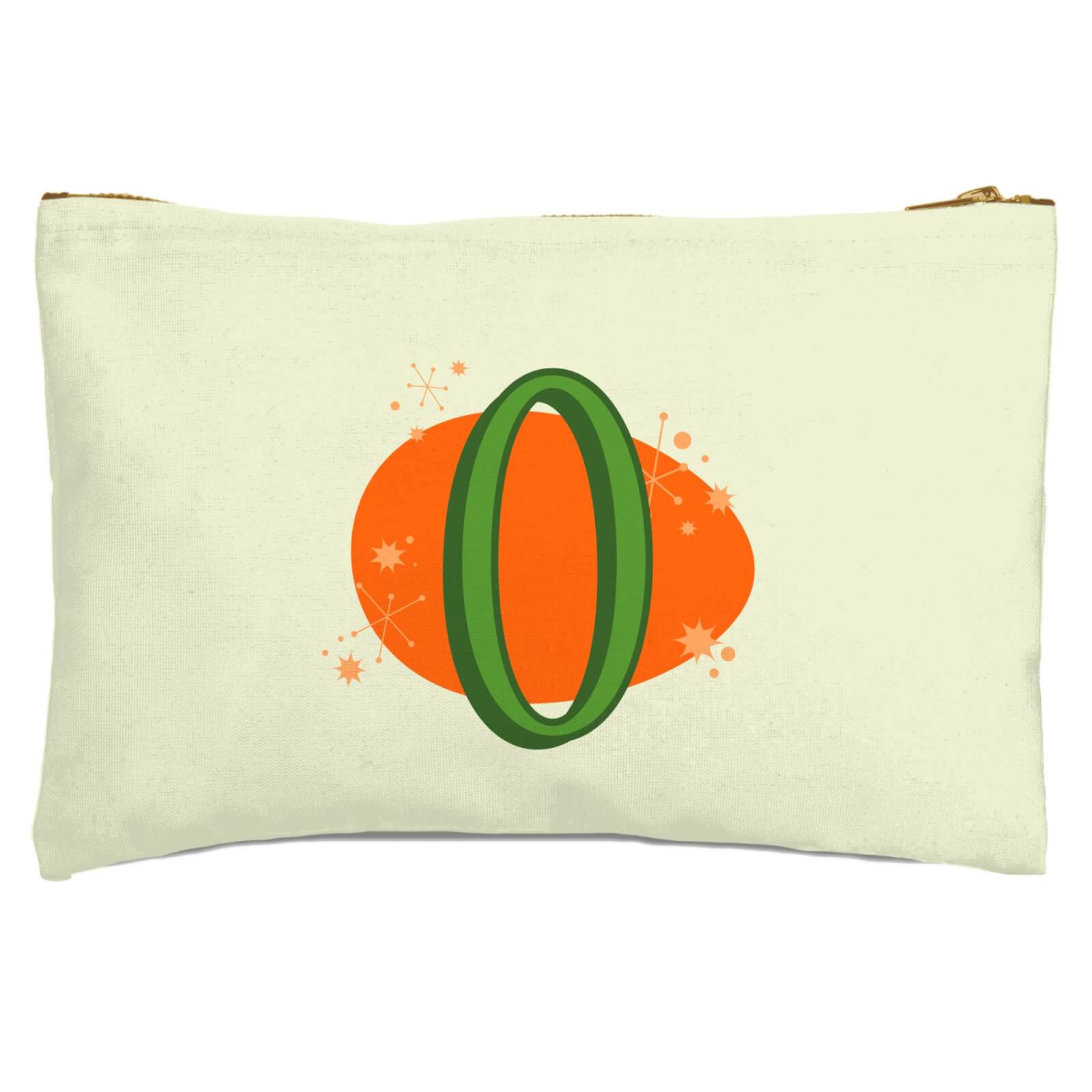 Winter O Zipped Pouch