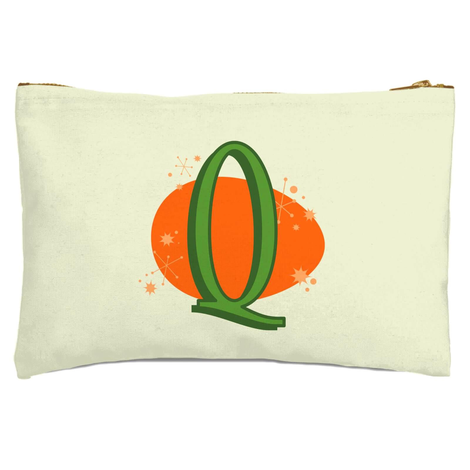 Winter Q Zipped Pouch