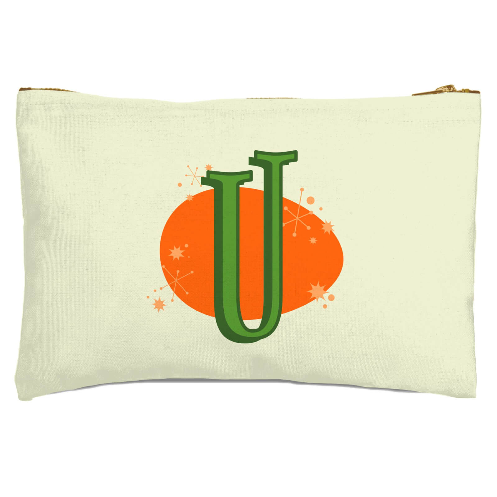 Winter U Zipped Pouch