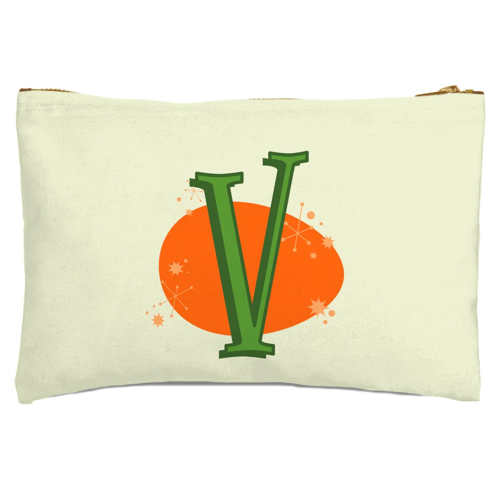 Winter V Zipped Pouch