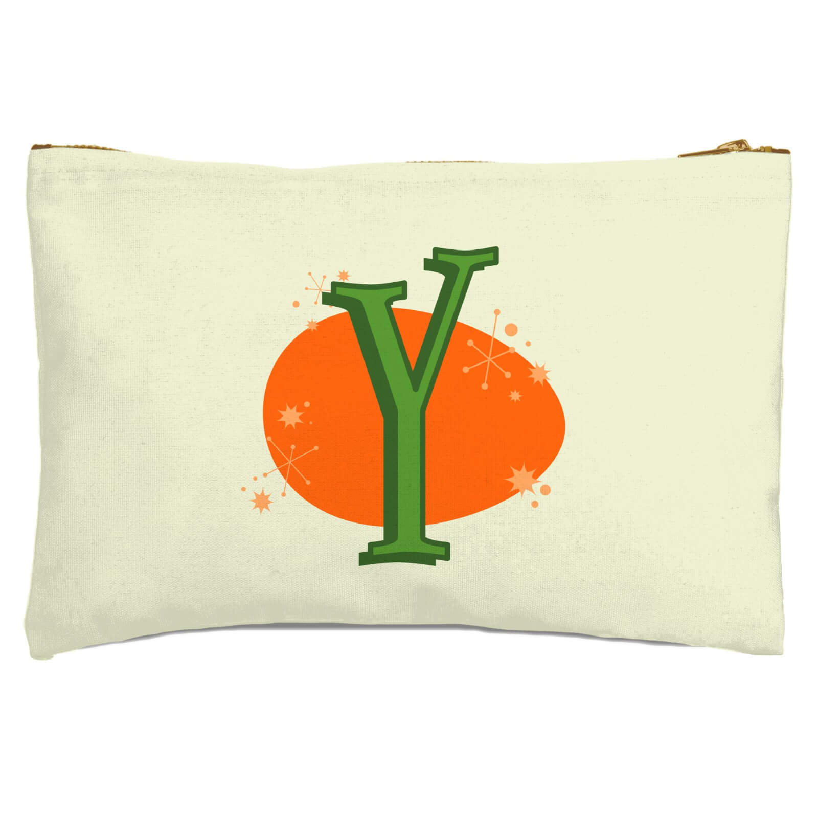 Winter Y Zipped Pouch