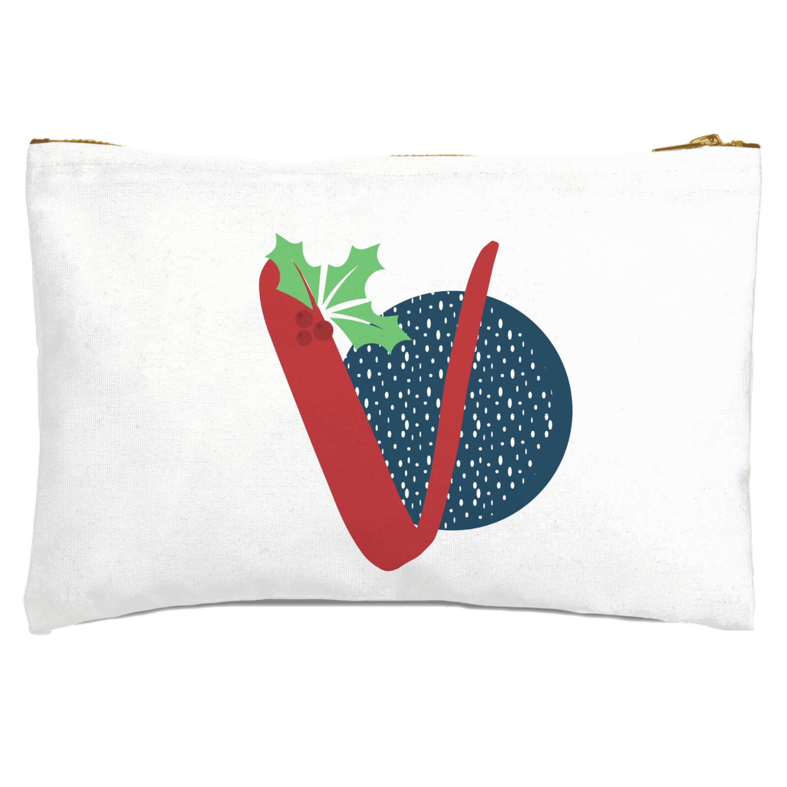 V Zipped Pouch