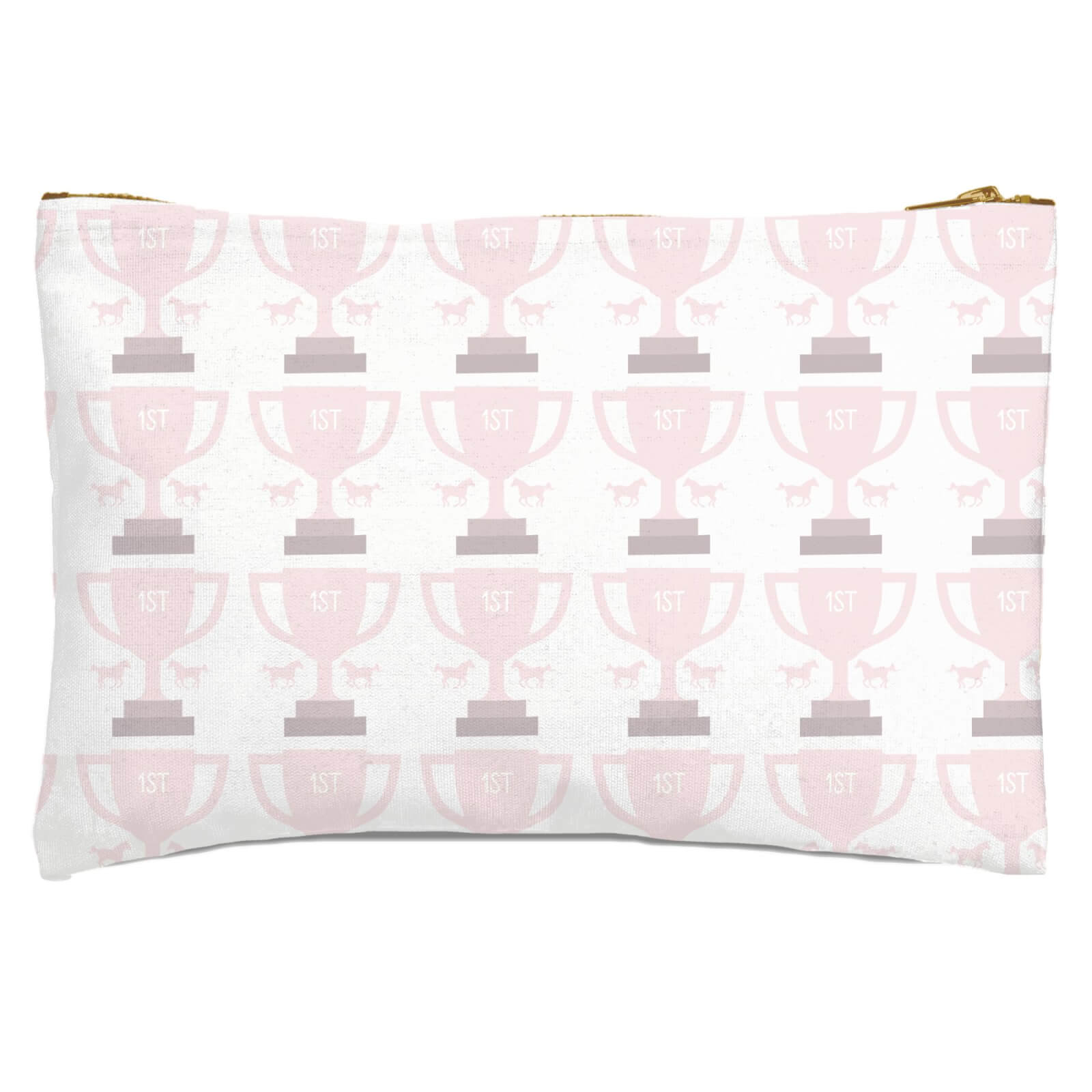 First Prize Pattern Zipped Pouch