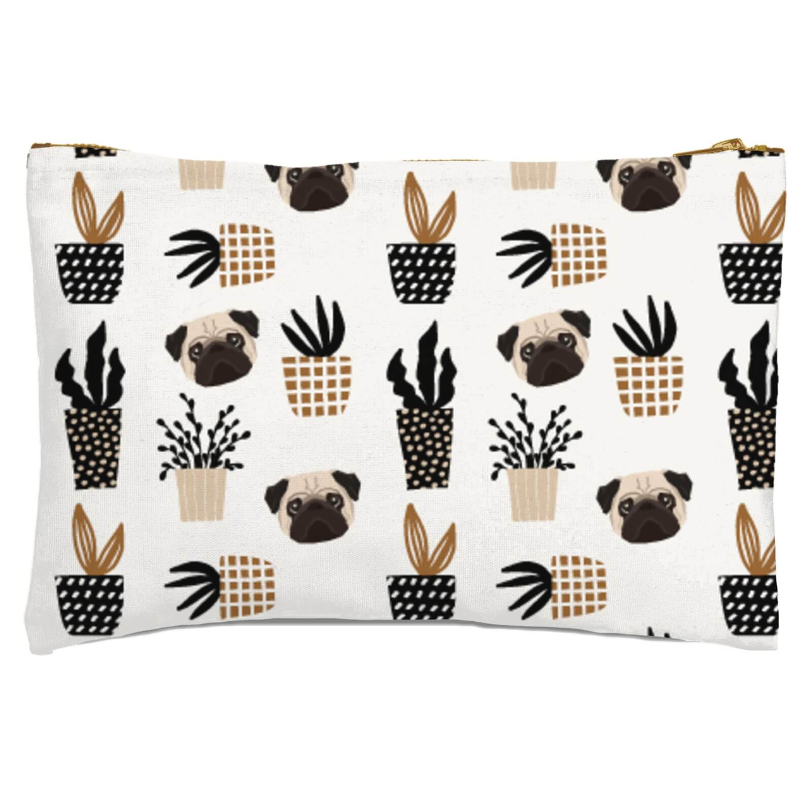 Pug & Cactus Zipped Pouch