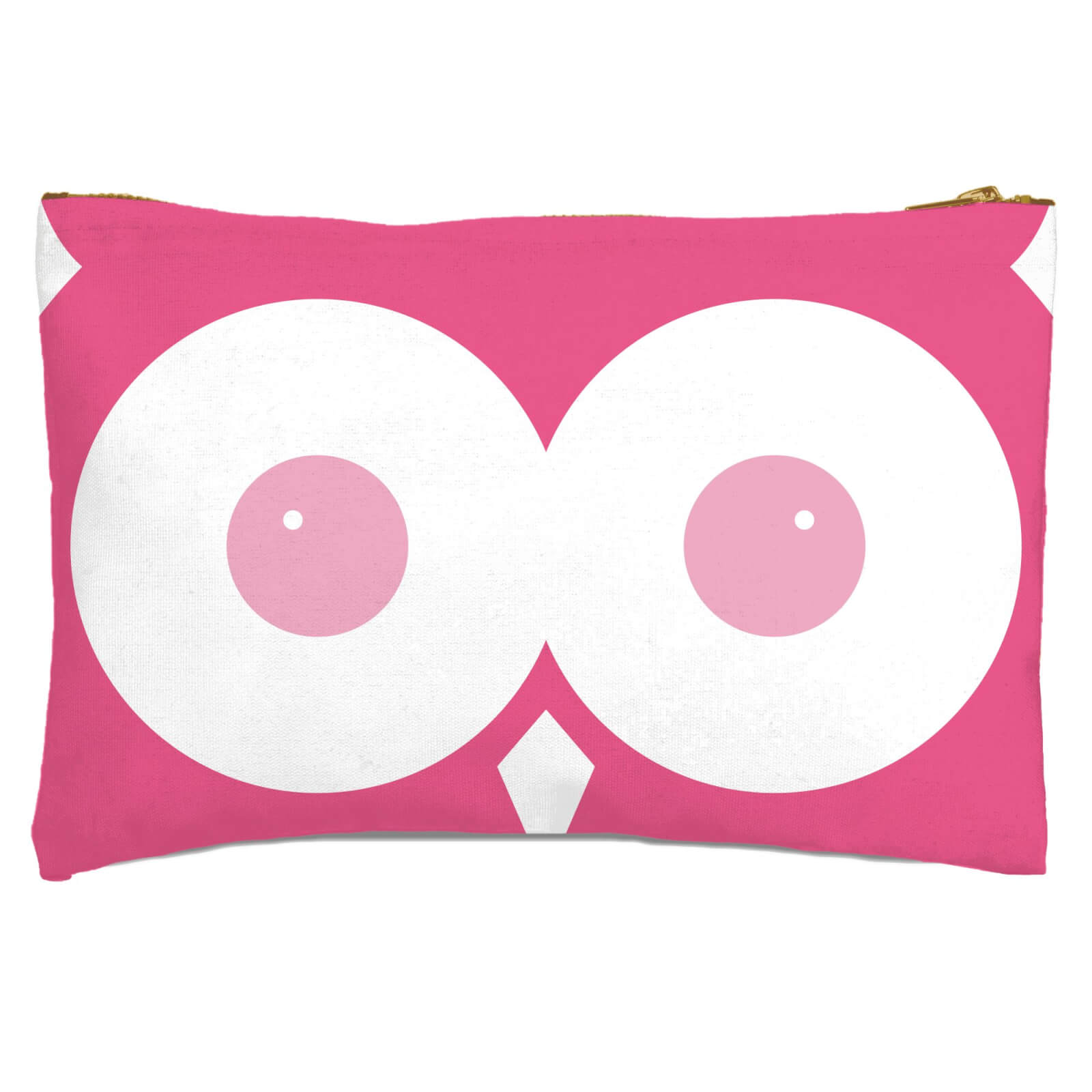 Pink Owl Zipped Pouch