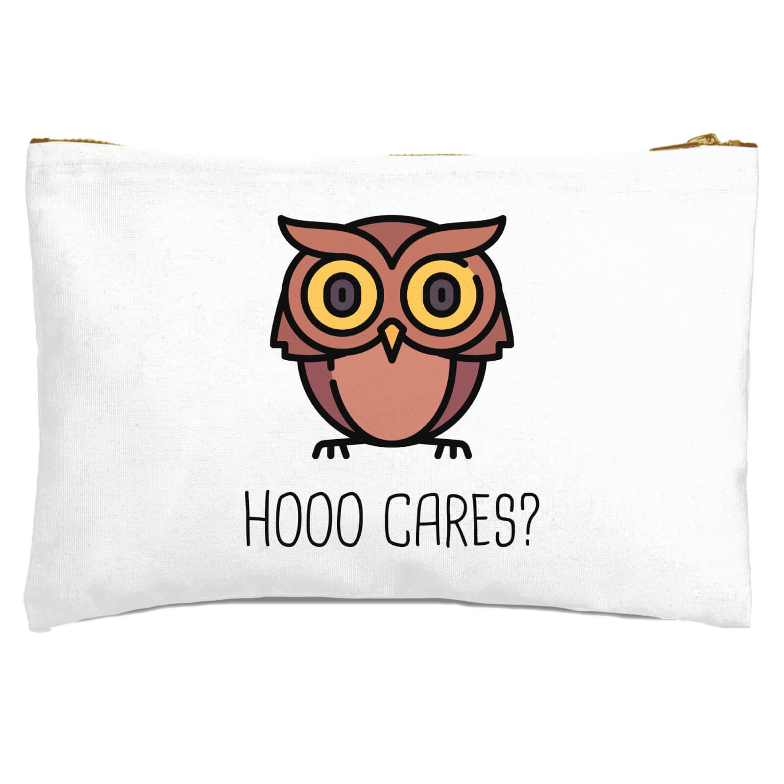 Hoo Cares? Zipped Pouch
