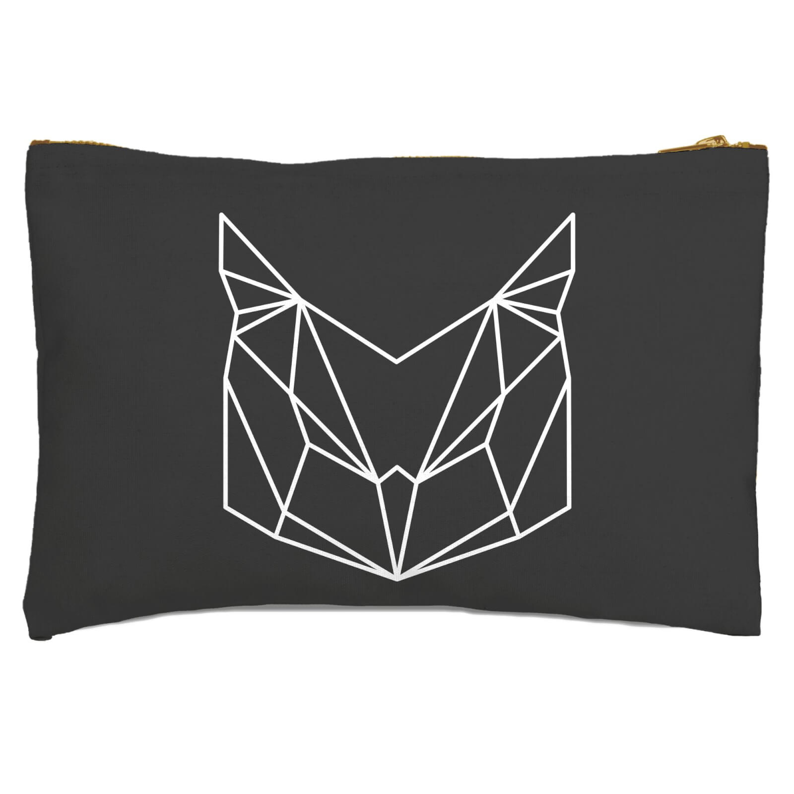 Geometric Owl Zipped Pouch