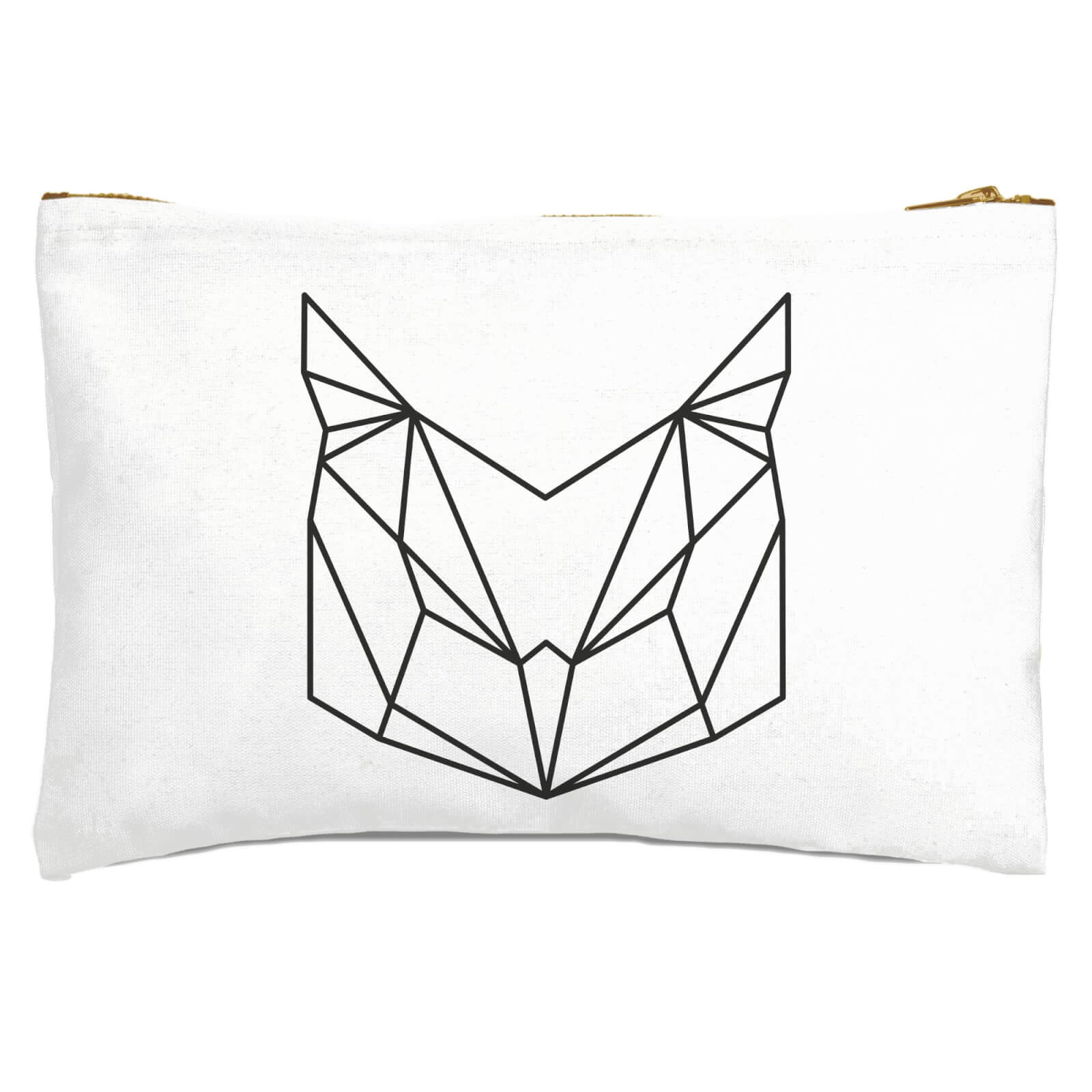 Geometric Owl Zipped Pouch