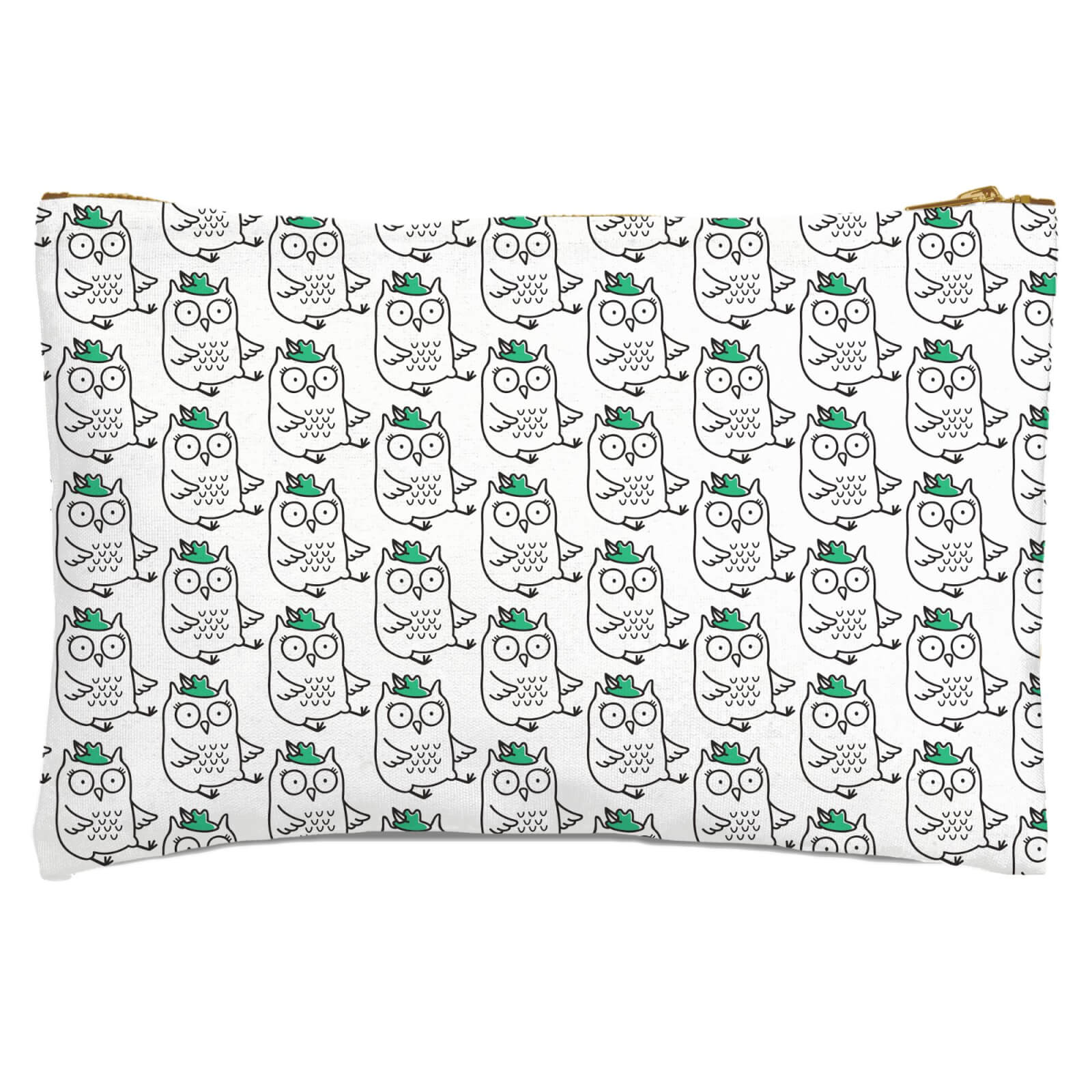 Sitting Owl Zipped Pouch