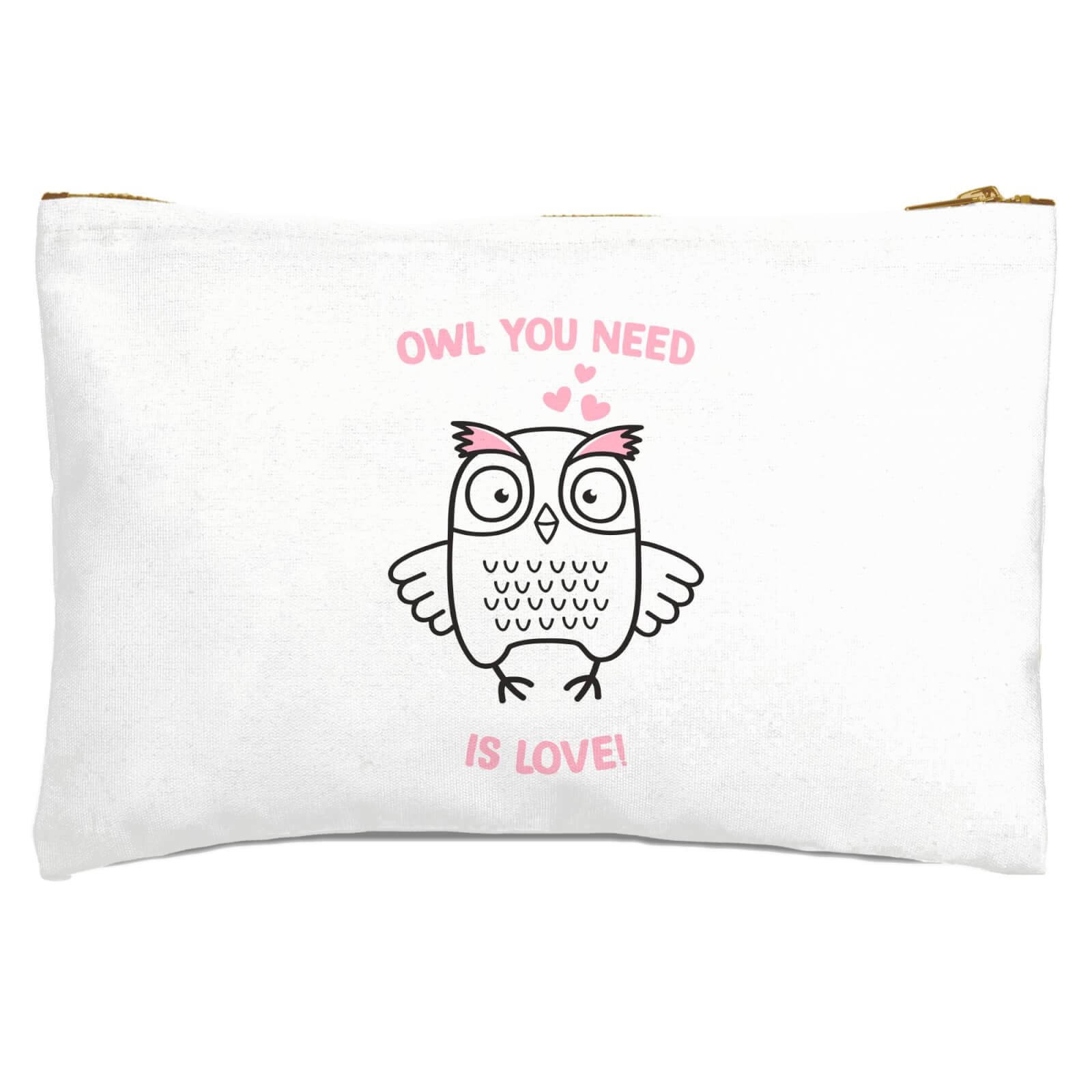 Owl You Need Is Love Zipped Pouch