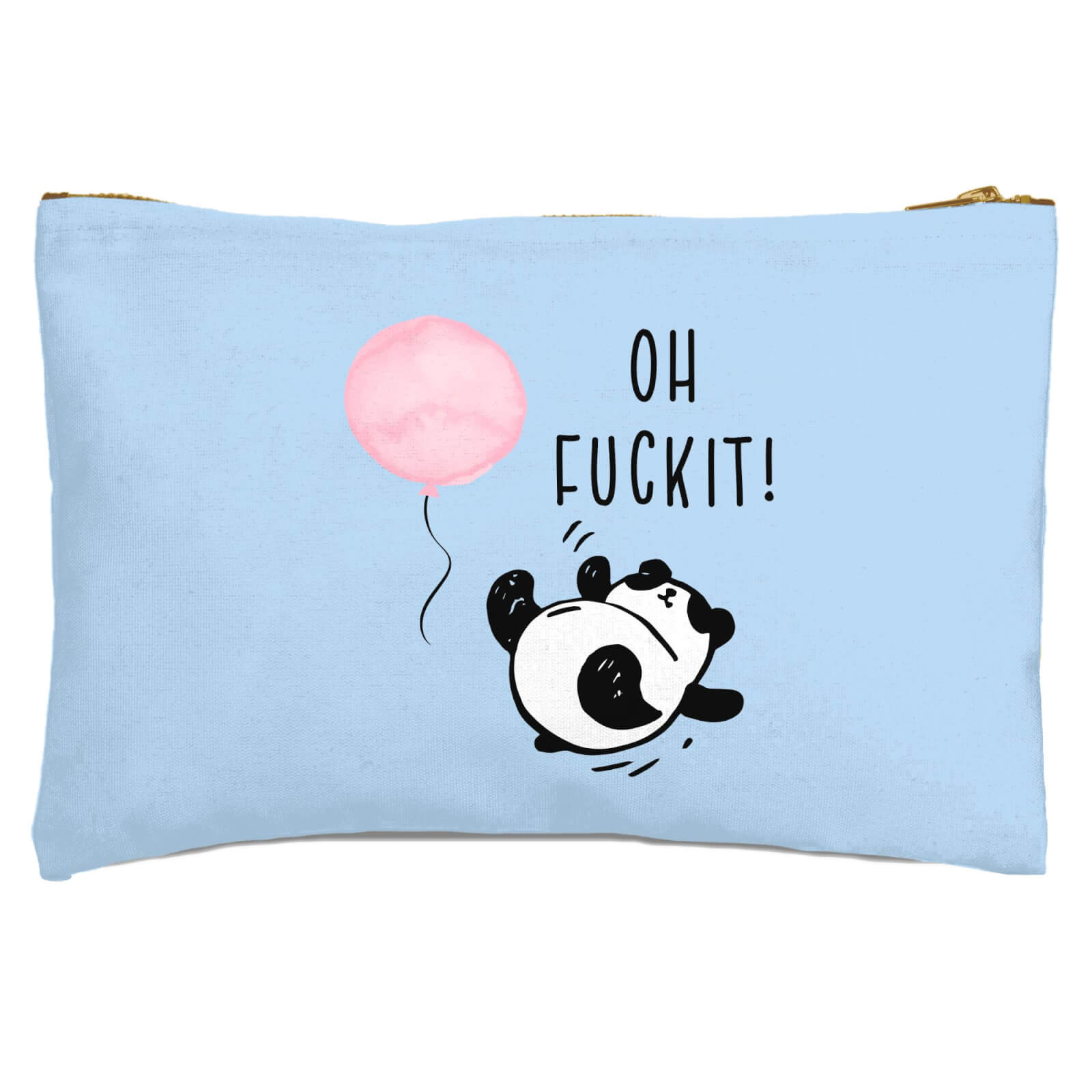 Panda Oh Fuck It! Zipped Pouch
