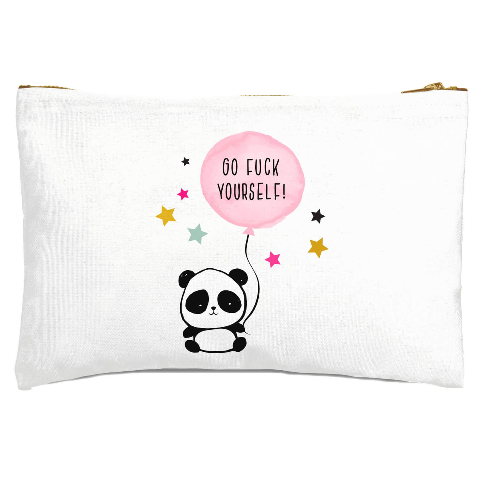 Naughty Panda Zipped Pouch