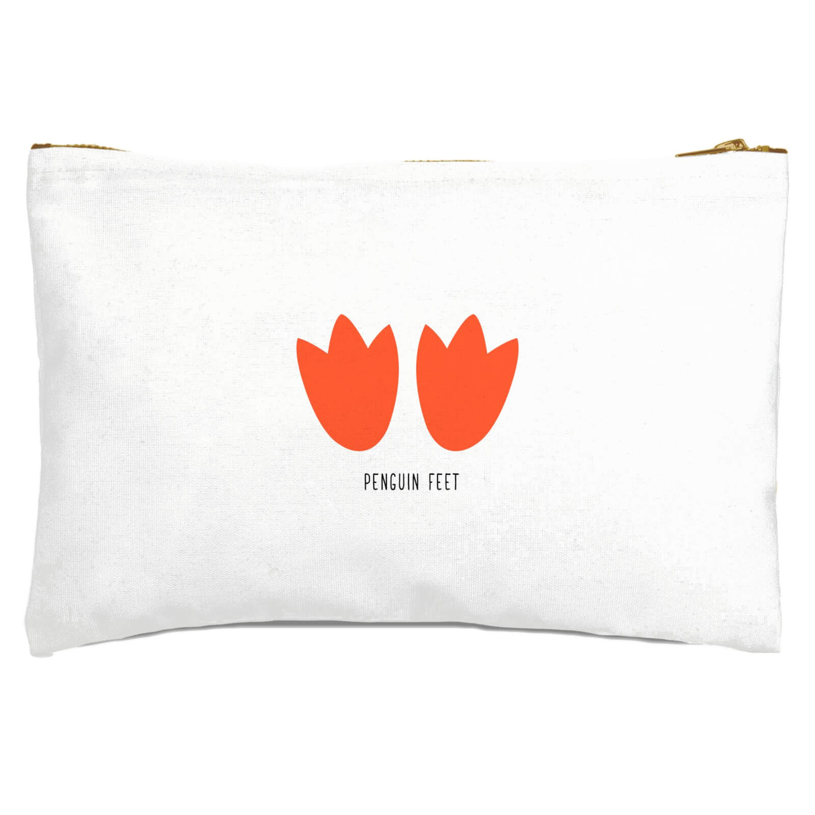 Penguin Feet Zipped Pouch