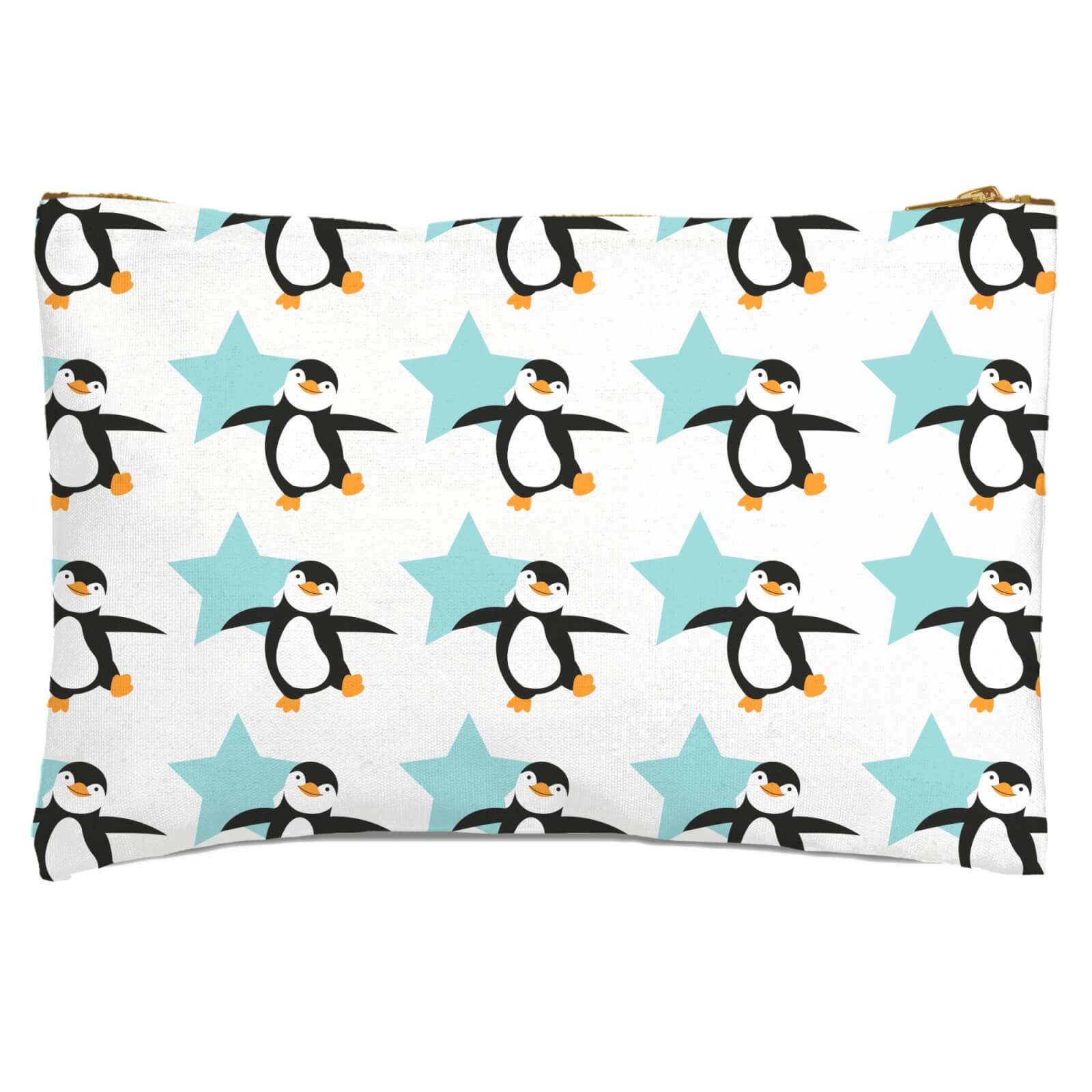 Penguin Stars Zipped Pouch