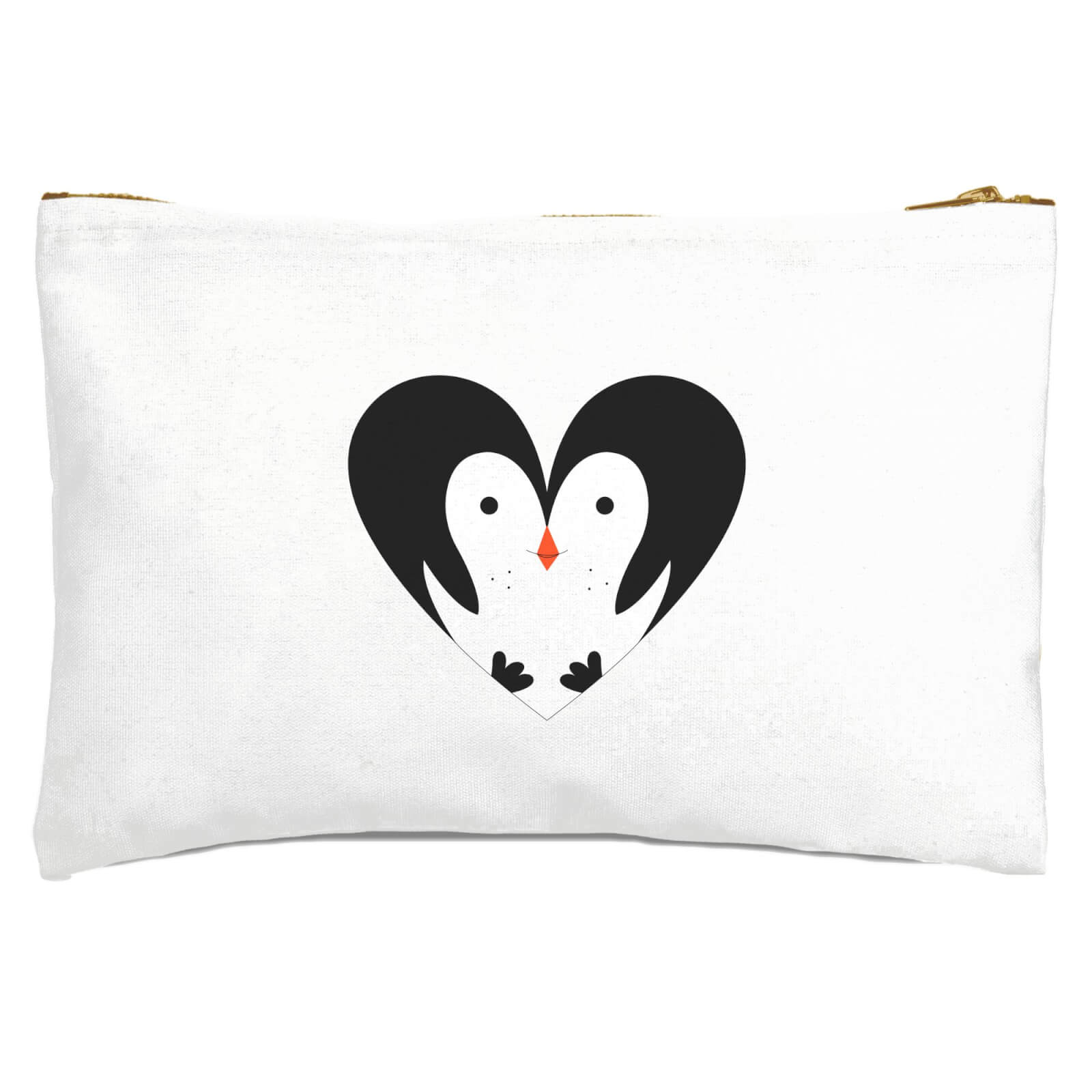 Love Penguin Zipped Pouch